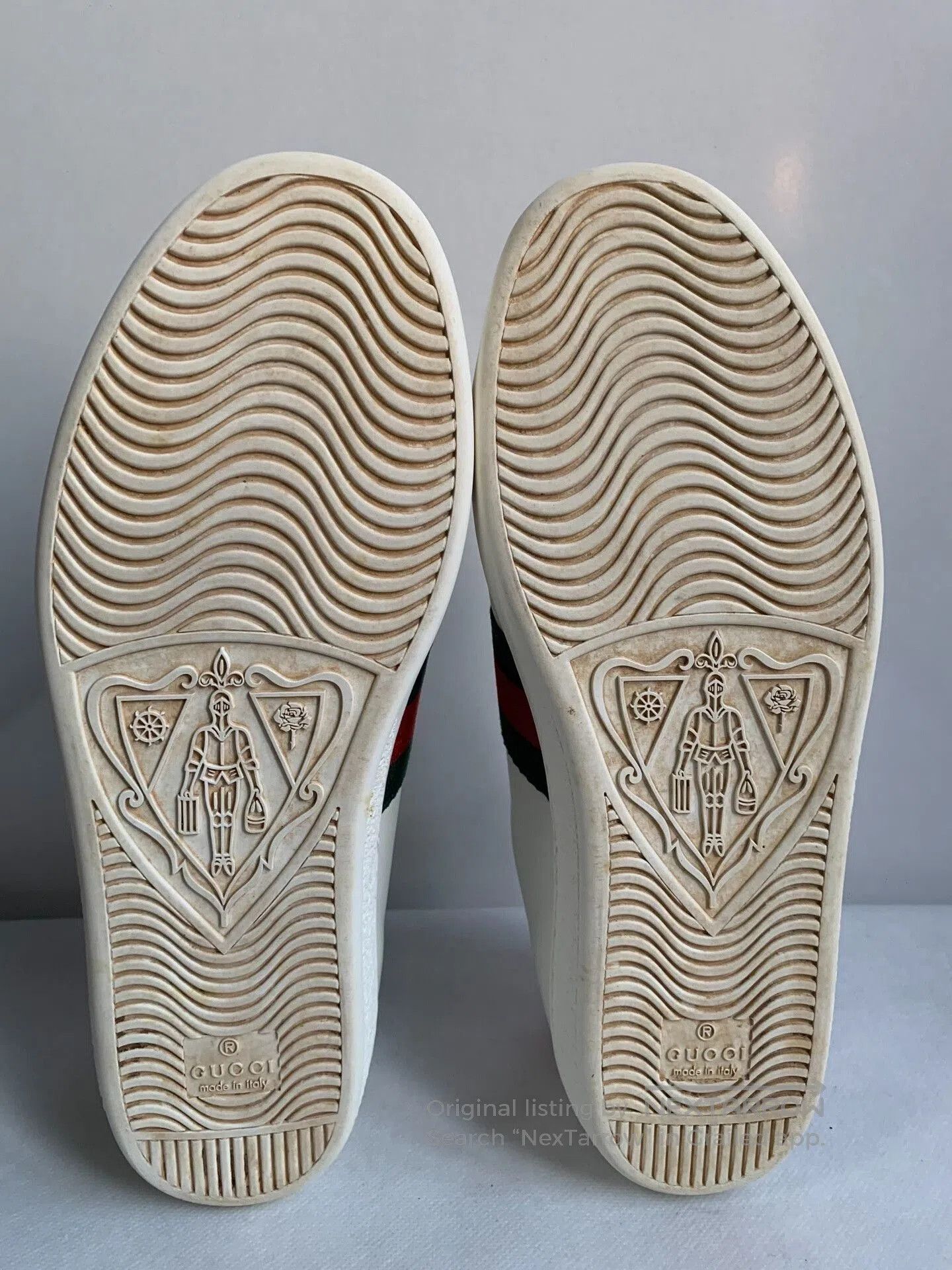 Gucci Gucci Arrow White Sneakers. Size US 5.5 / IT 35.5 - 8 Thumbnail