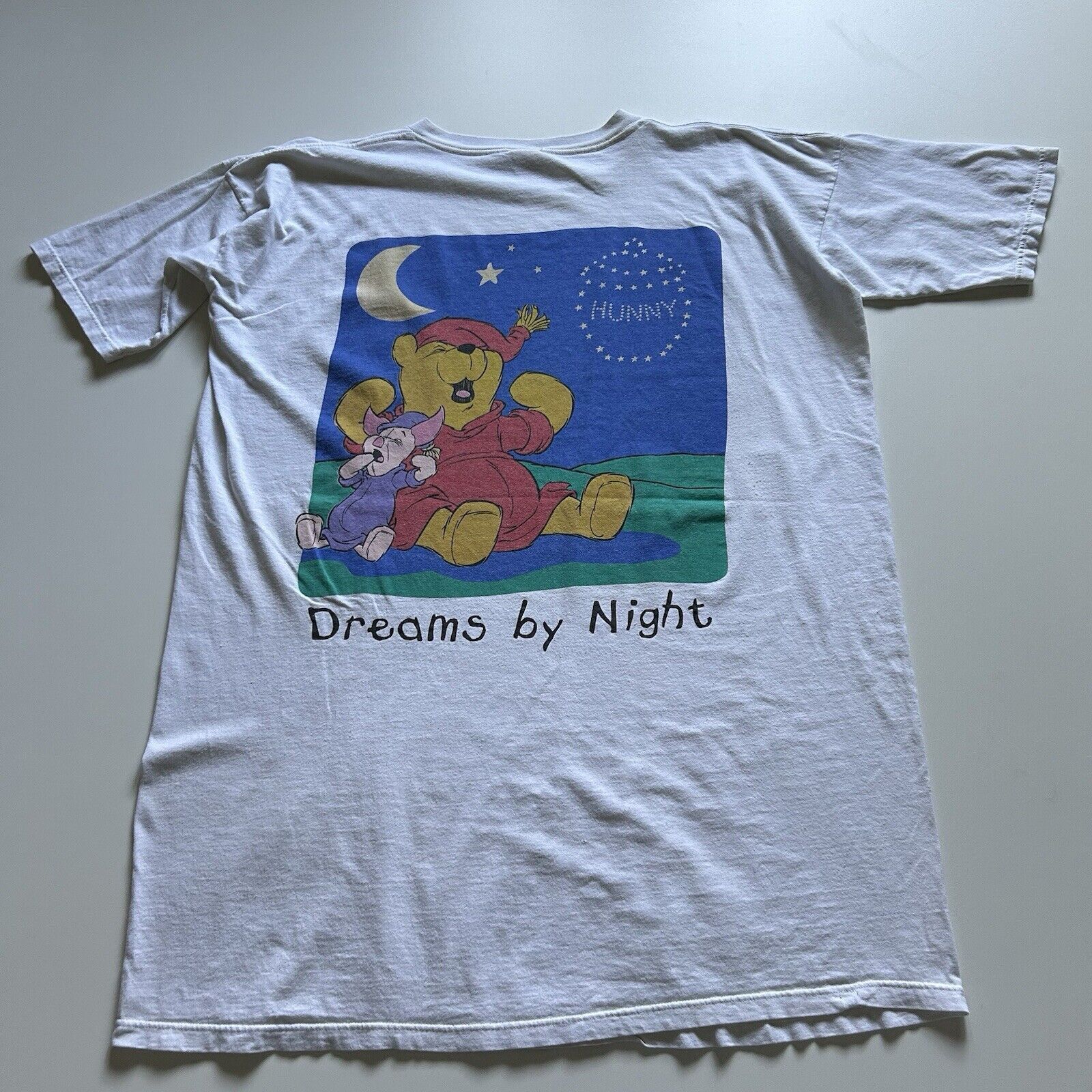 Disney Vintage 90s Winnie The Pooh Piglet Disney T Shirt XXL White Size US XXL / EU 58 / 5 - 3 Thumbnail