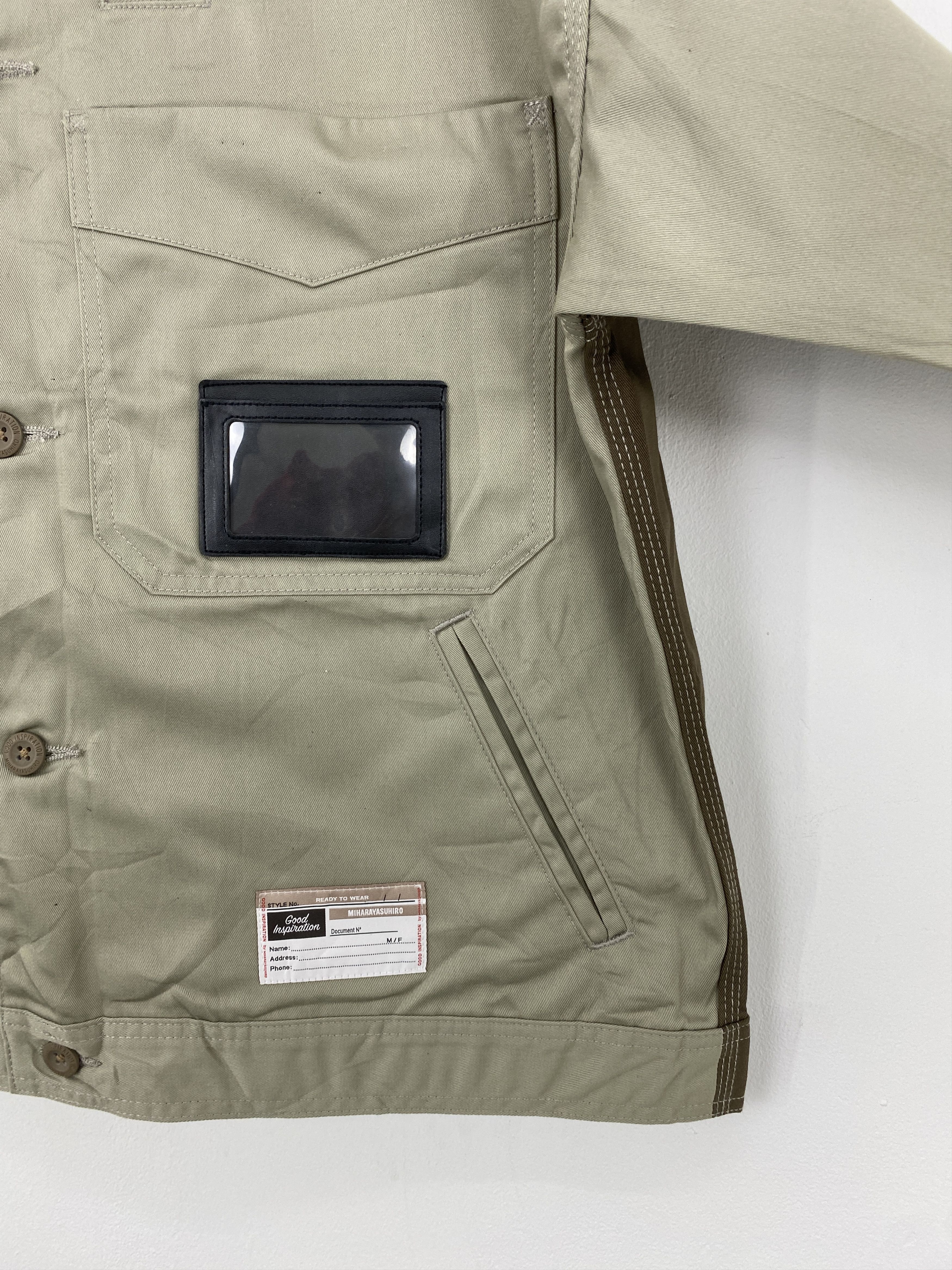 Japanese Brand Vintage Miharayasuhiro X GU Denim Jacket J1763 Size US XL / EU 56 / 4 - 7 Thumbnail
