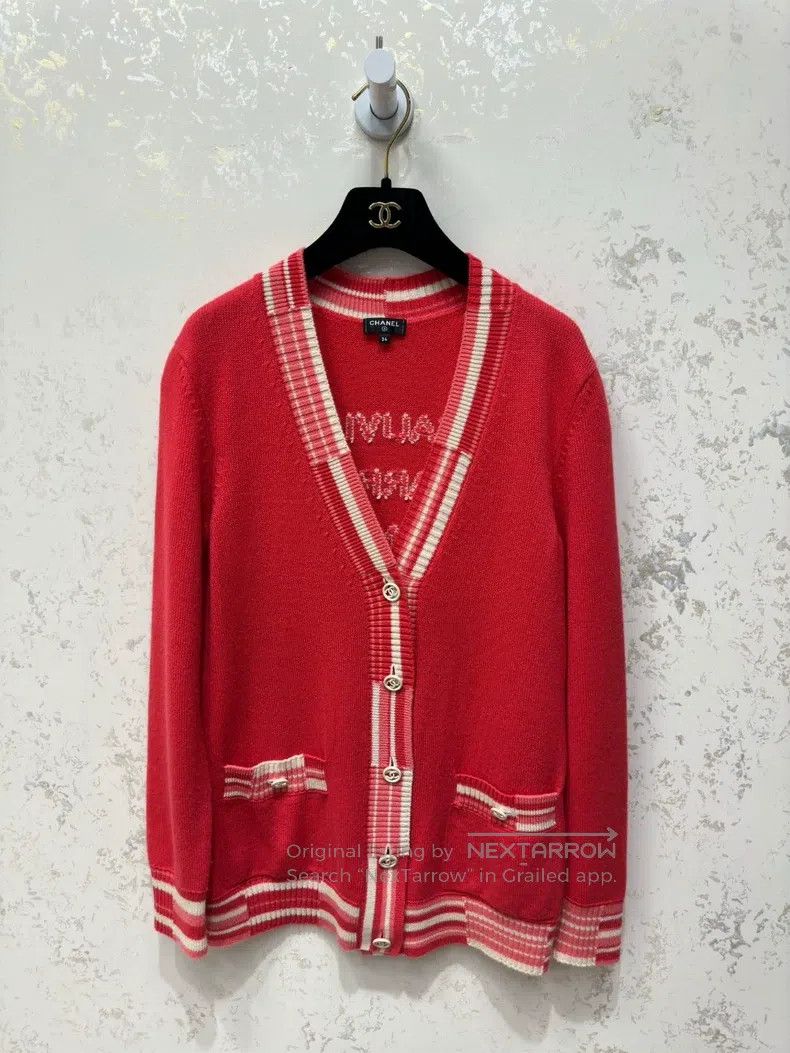 Chanel Chanel Classic cashmere knitted cardigan coat Size XXS / US 00 / IT 34 - 1 Thumbnail