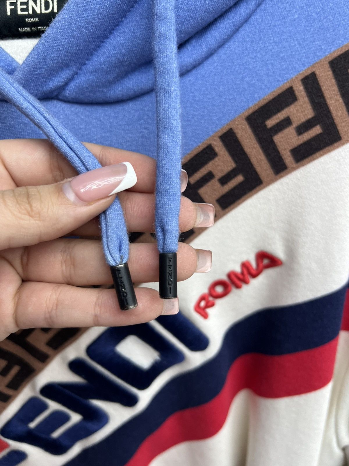 Fendi Fendi Monogram Hoodie Size US XXL / EU 58 / 5 - 8 Thumbnail
