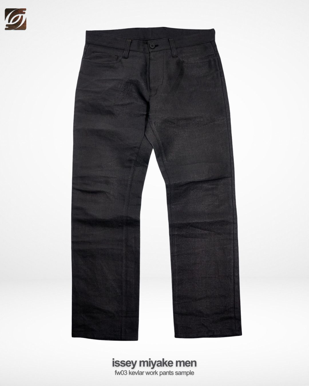 Issey Miyake by Naoki Takizawa FW03 Sample Kevlar Work Pants Size US 32 / EU 48 - 1 Thumbnail