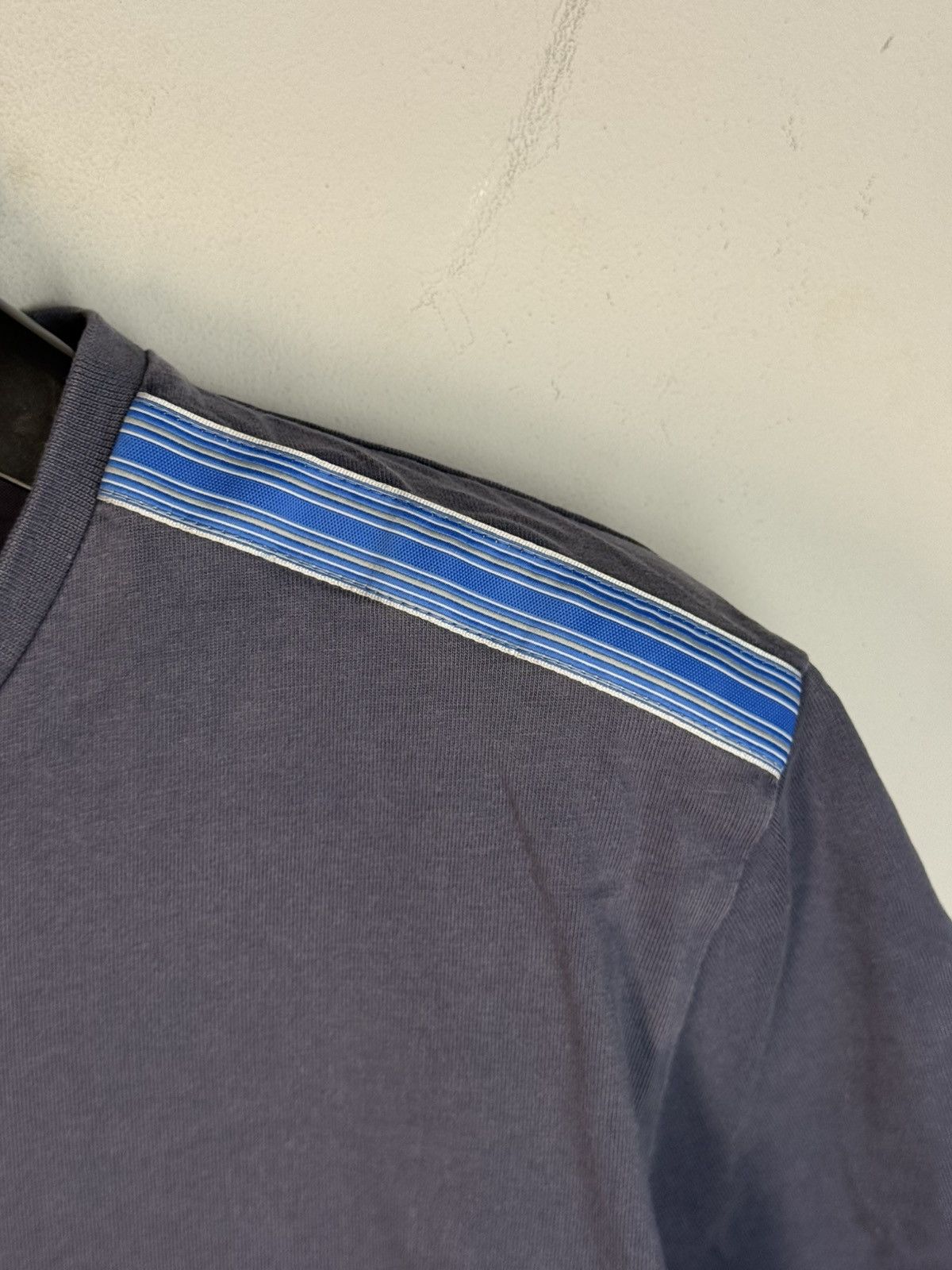 Yves Saint Laurent Blue YSL T-shirt Big Logo Vintage Yves Saint Laurent Shirt Size US S / EU 44-46 / 1 - 9 Thumbnail