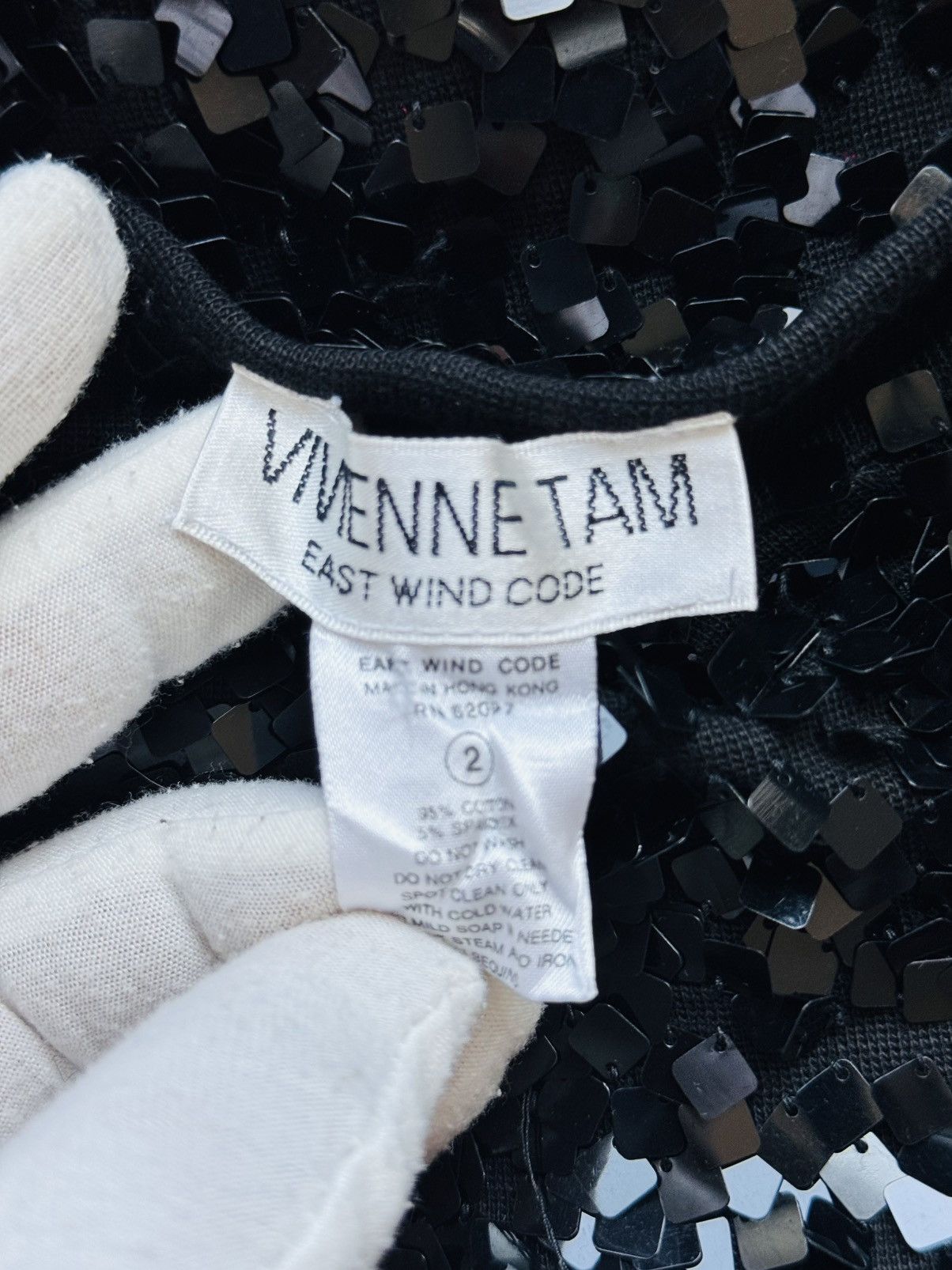 Vivienne Tam Vintage Vivienne Tam east wind code sequin mini skirt sz 2 Size 26" / US 2 / IT 38 - 4 Thumbnail
