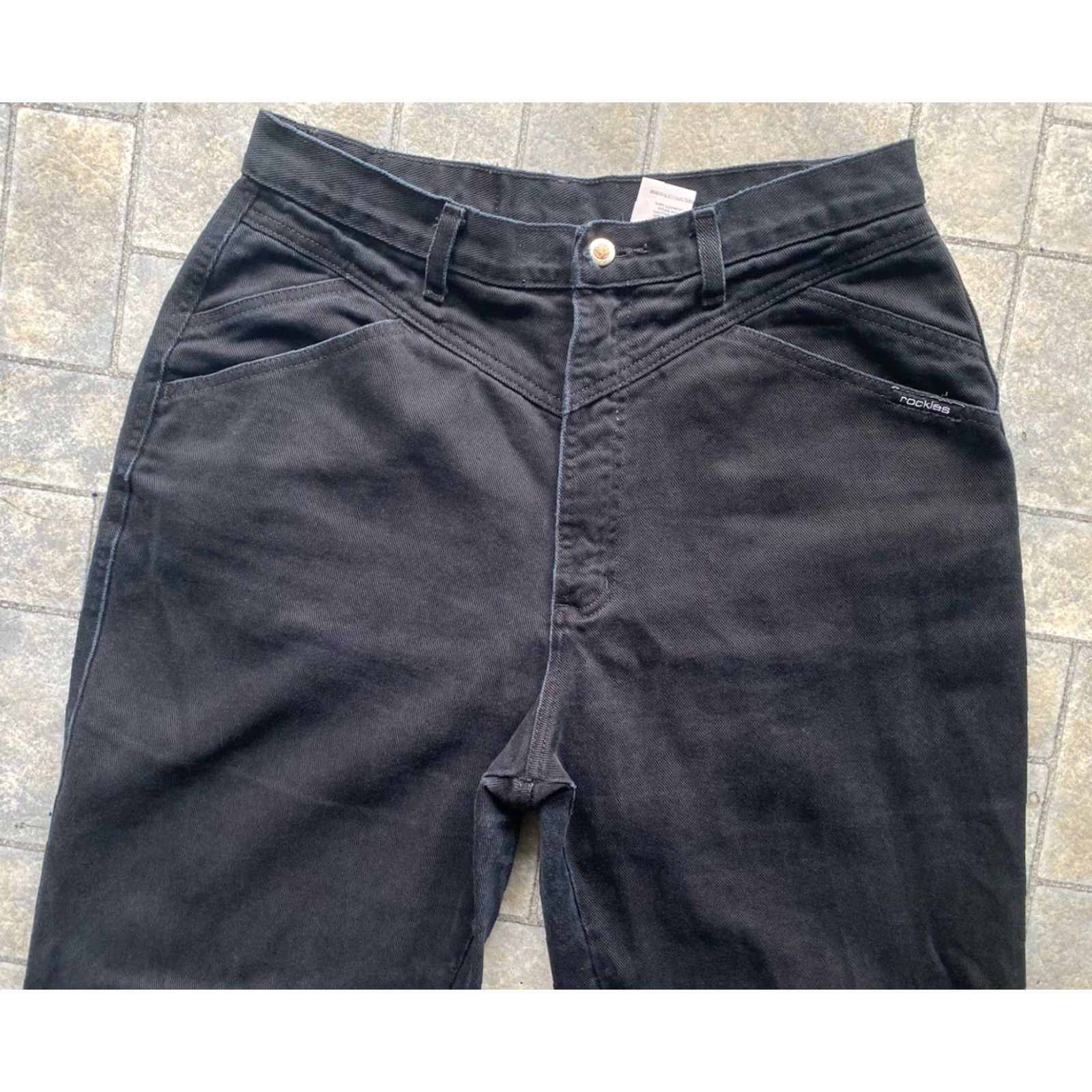Vintage VINTAGE Rockies Jeans Black 15/16 XL Women’s Regular Inseam XL Size 36" / US 14 / IT 50 - 4 Thumbnail