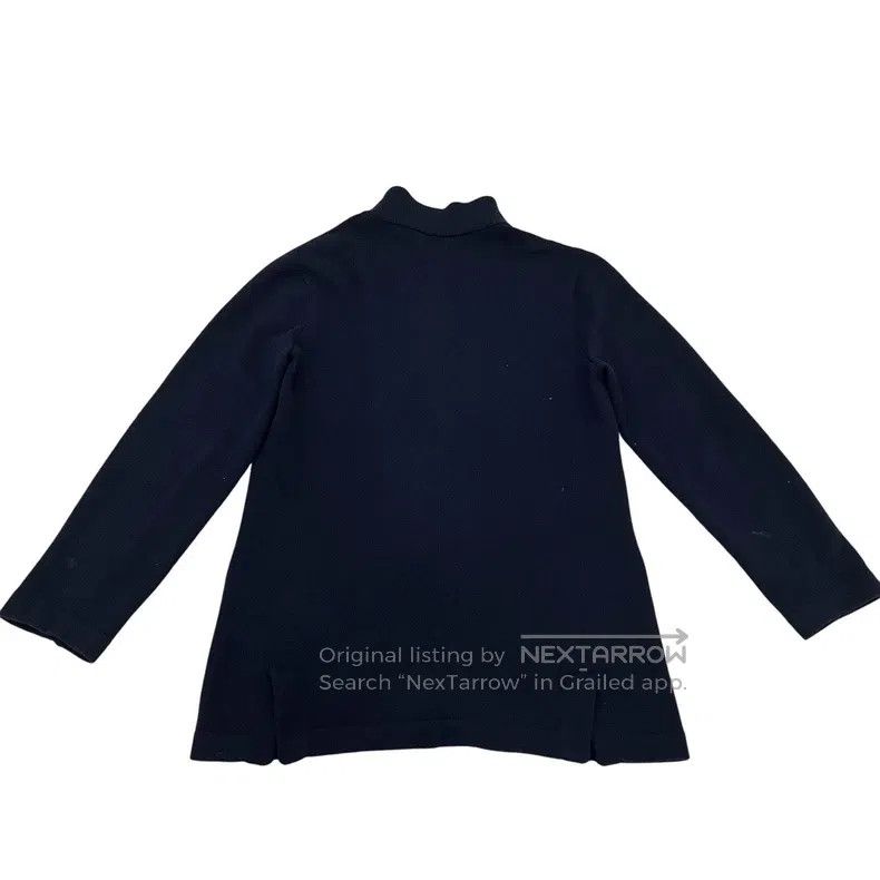 Brunello Cucinelli Brunello Cucinelli Navy merino wool cashmere jacket Size US M / EU 48-50 / 2 - 2 Thumbnail