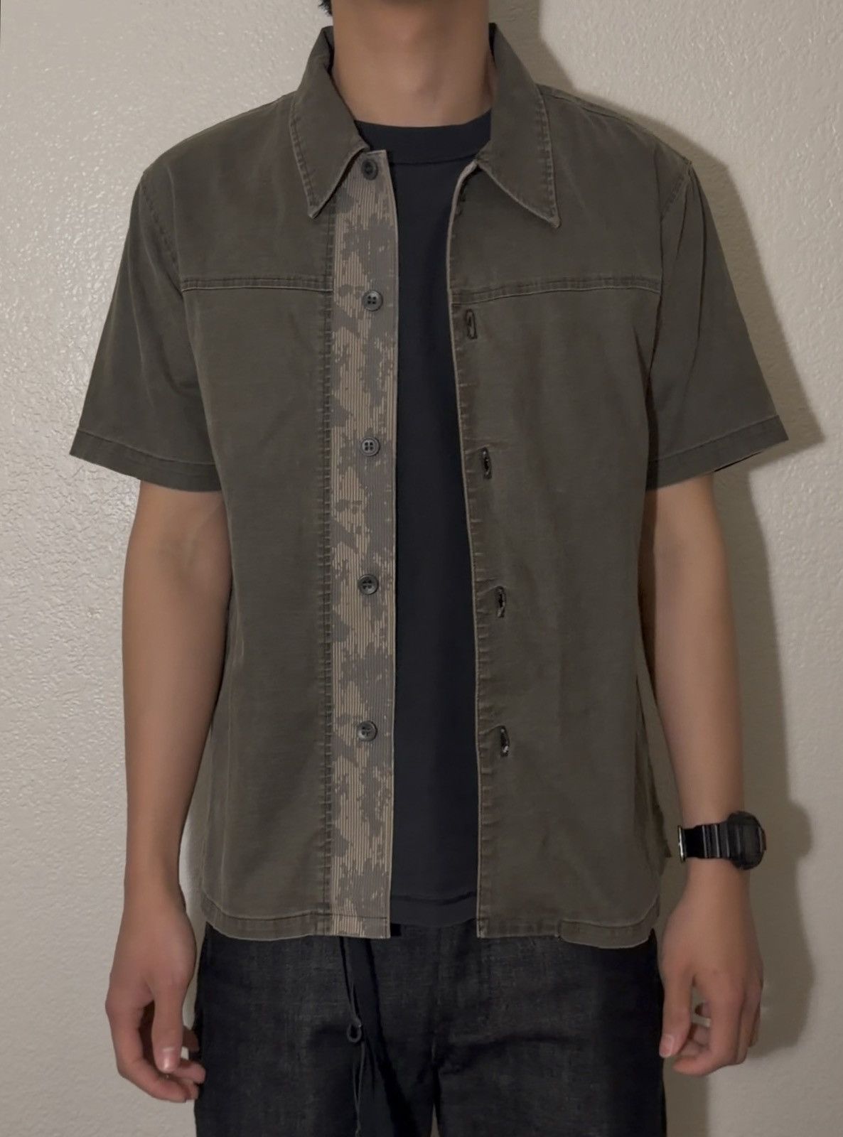 Tornado Mart Tornado Mart Army Shirt With Digit Army Pattern Size US M / EU 48-50 / 2 - 6 Thumbnail