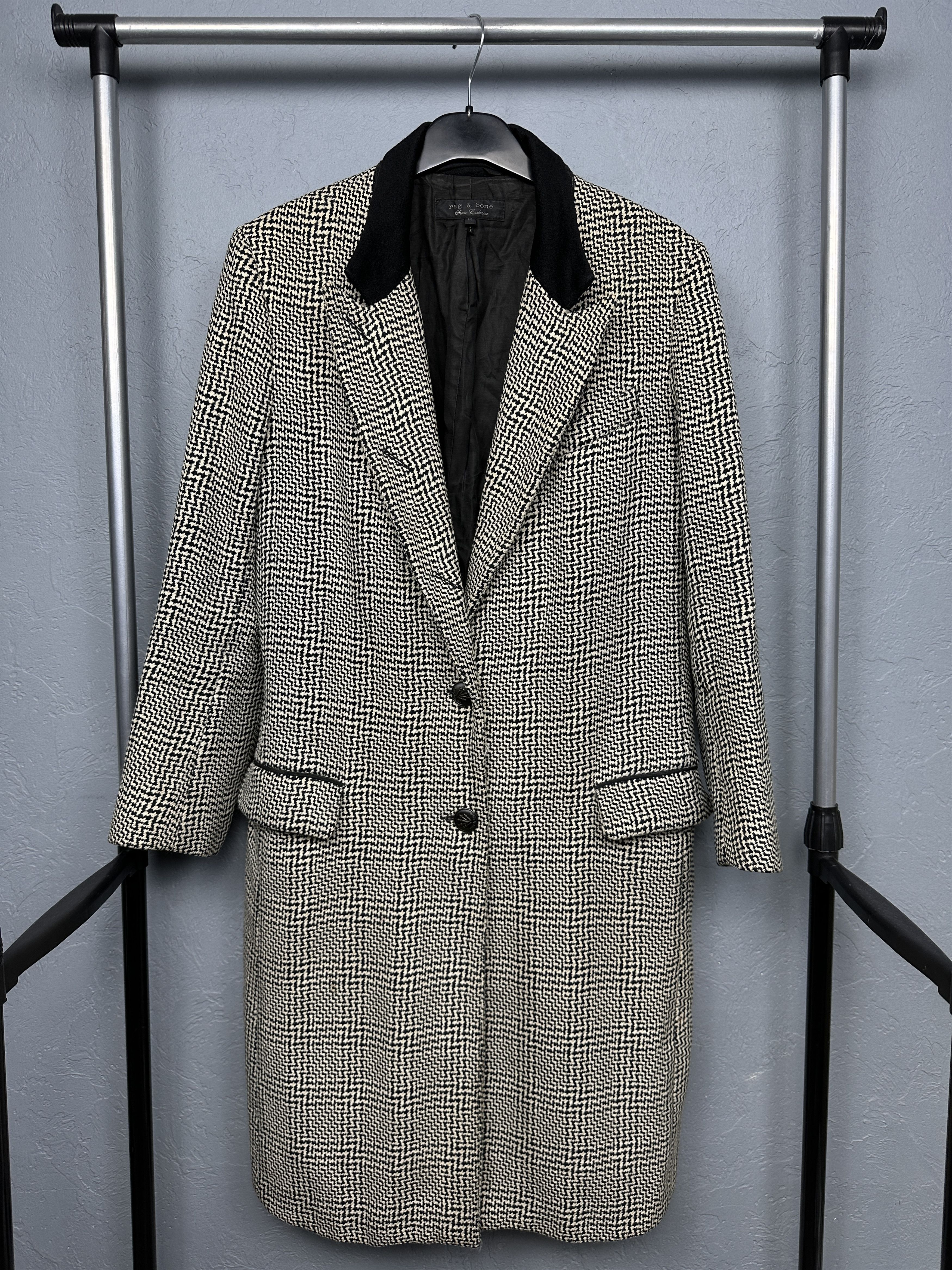 Rag & Bone Rag & Bone Womens Wool Coat Jacket Size M / US 6-8 / IT 42-44 - 1 Thumbnail