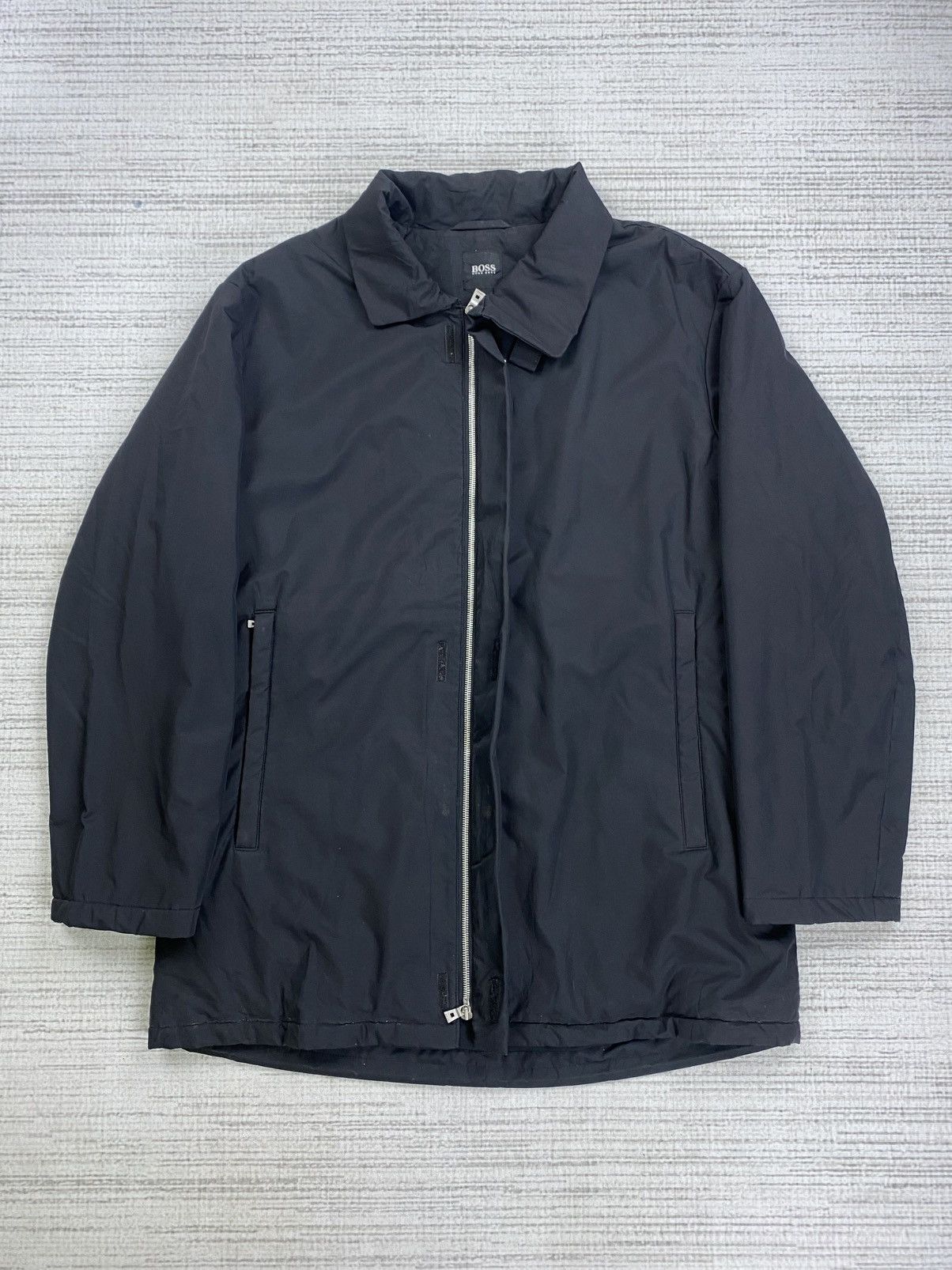 Hugo Boss × Vintage Vintage HUGO BOSS Trench Coat Jacket Size US L / EU 52-54 / 3 - 5 Thumbnail