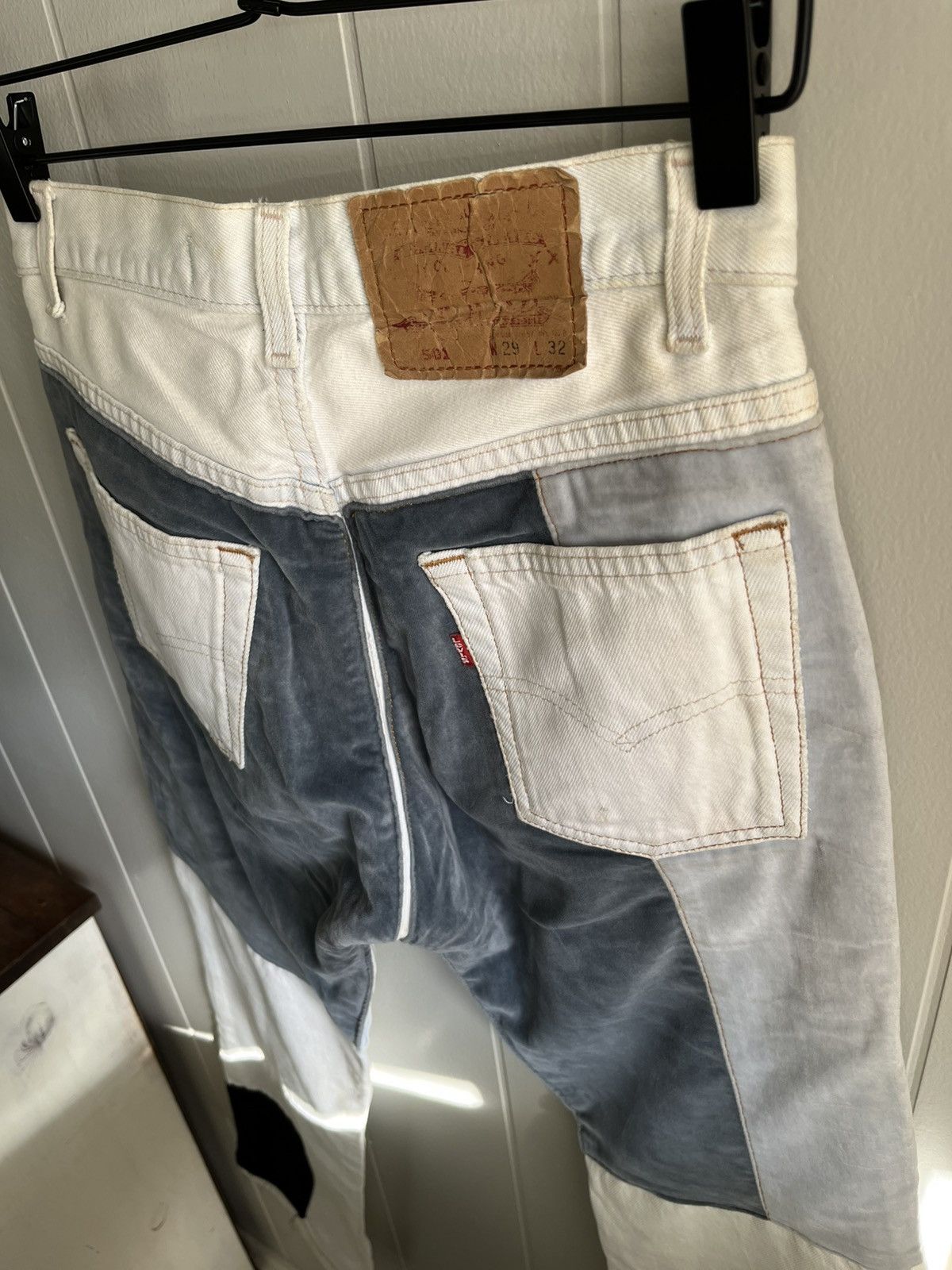 Off-White Off White x Levis Patchwork Vintage Denim Size US 29 - 7 Thumbnail
