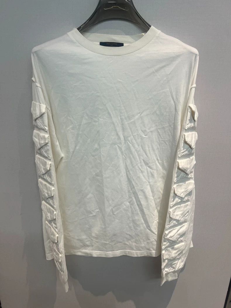Louis Vuitton Louis Vuitton Long Sleeve White Shirt - dmc Size US M / EU 48-50 / 2 - 1 Thumbnail