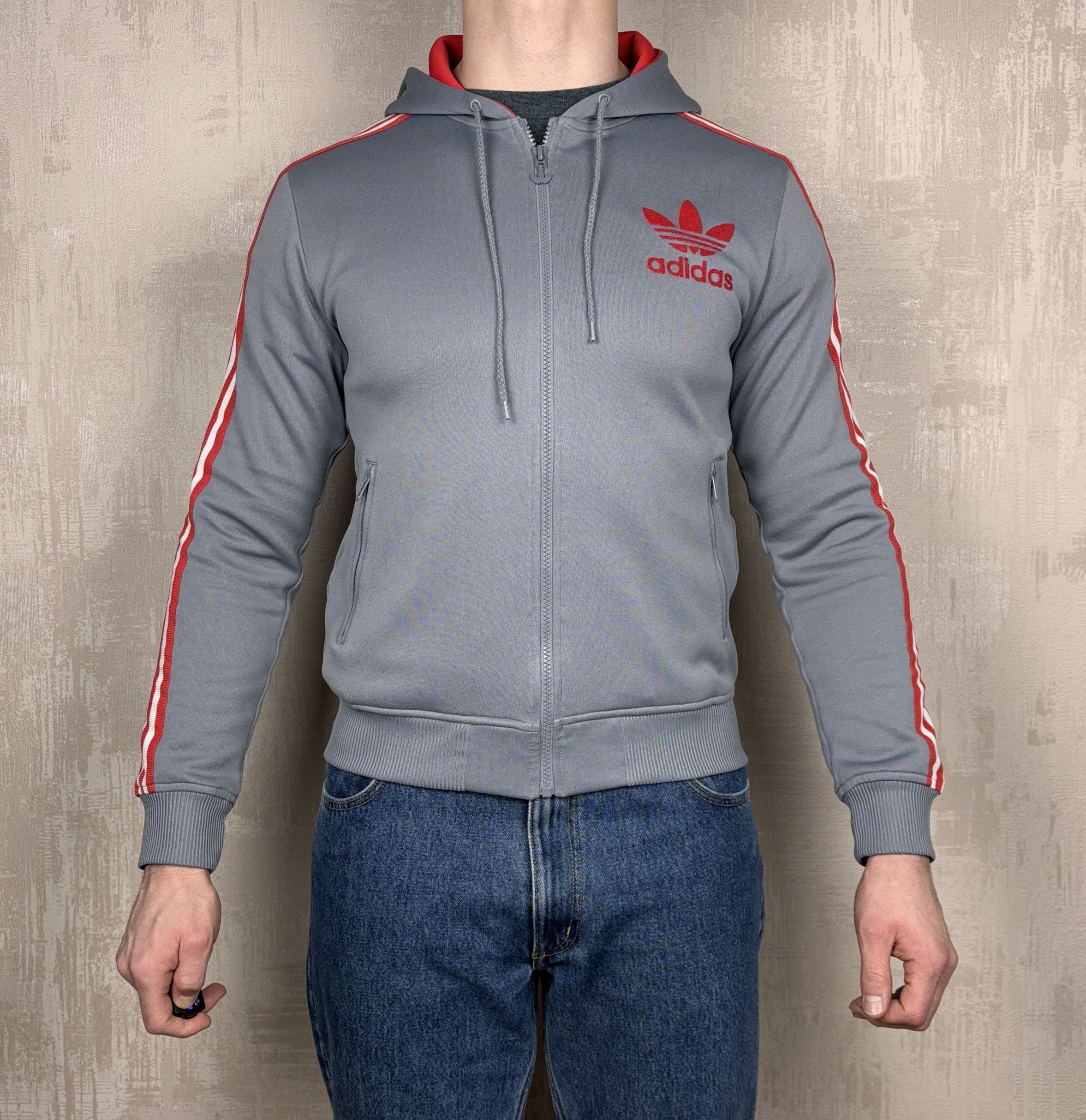 Adidas × Vintage Vintage Adidas Firebird Zip Hoodie Track Top Trefoil Size US S / EU 44-46 / 1 - 3 Thumbnail