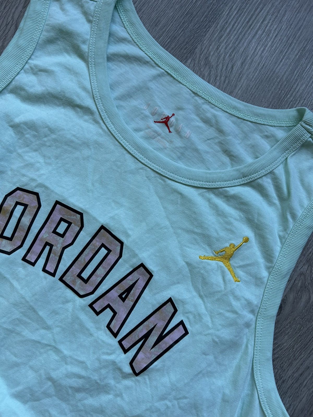Jordan Brand × Nike T-SHIRT JORDAN 🔘 Basketball 🏀 Sportswear 🔘 Jordan Nike Air 🔘 Size US M / EU 48-50 / 2 - 3 Thumbnail