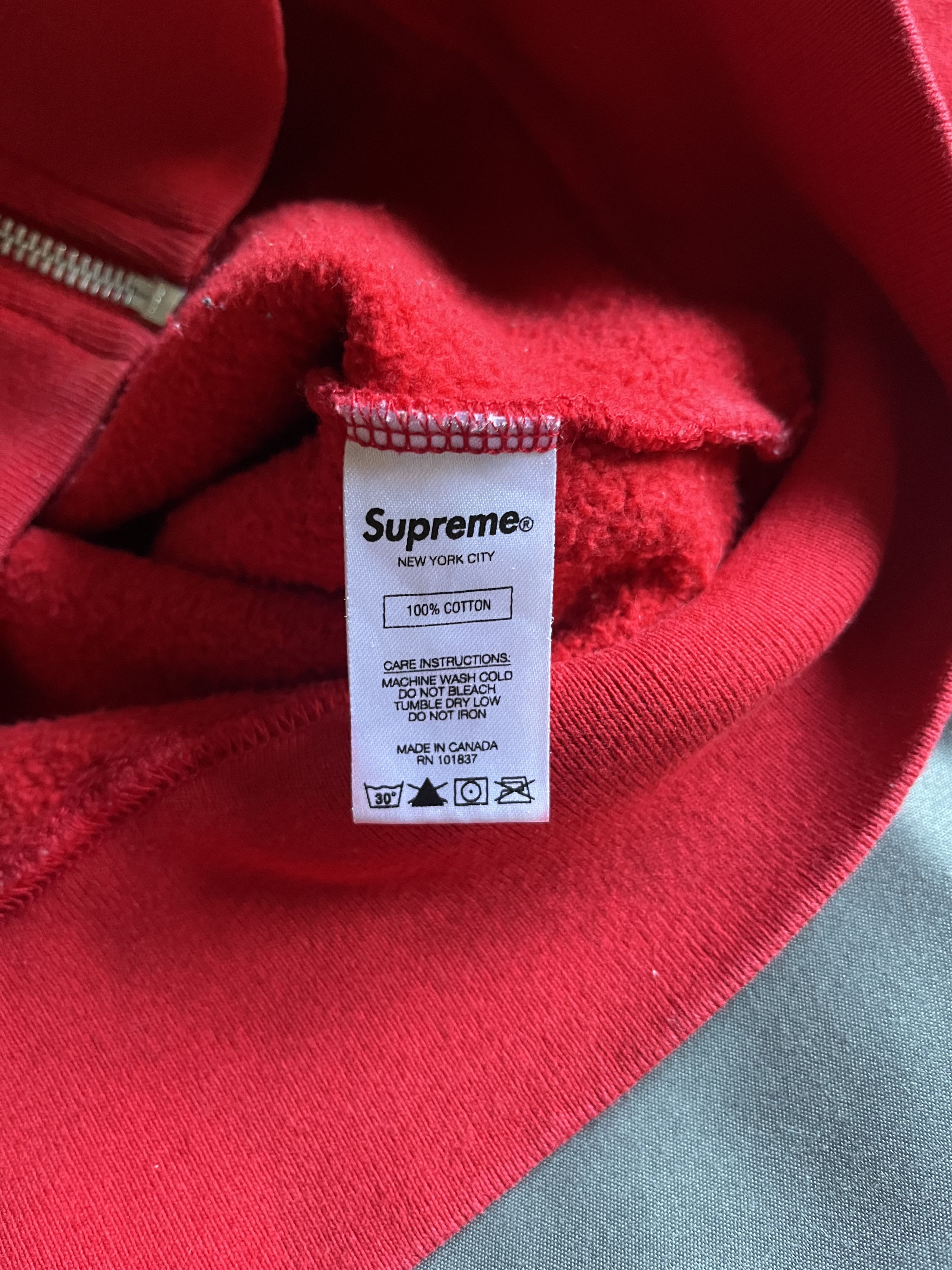 Hysteric Glamour × Supreme FW17 Supreme Hysteric Glamour patches zip up hoodie Size US L / EU 52-54 / 3 - 9 Thumbnail