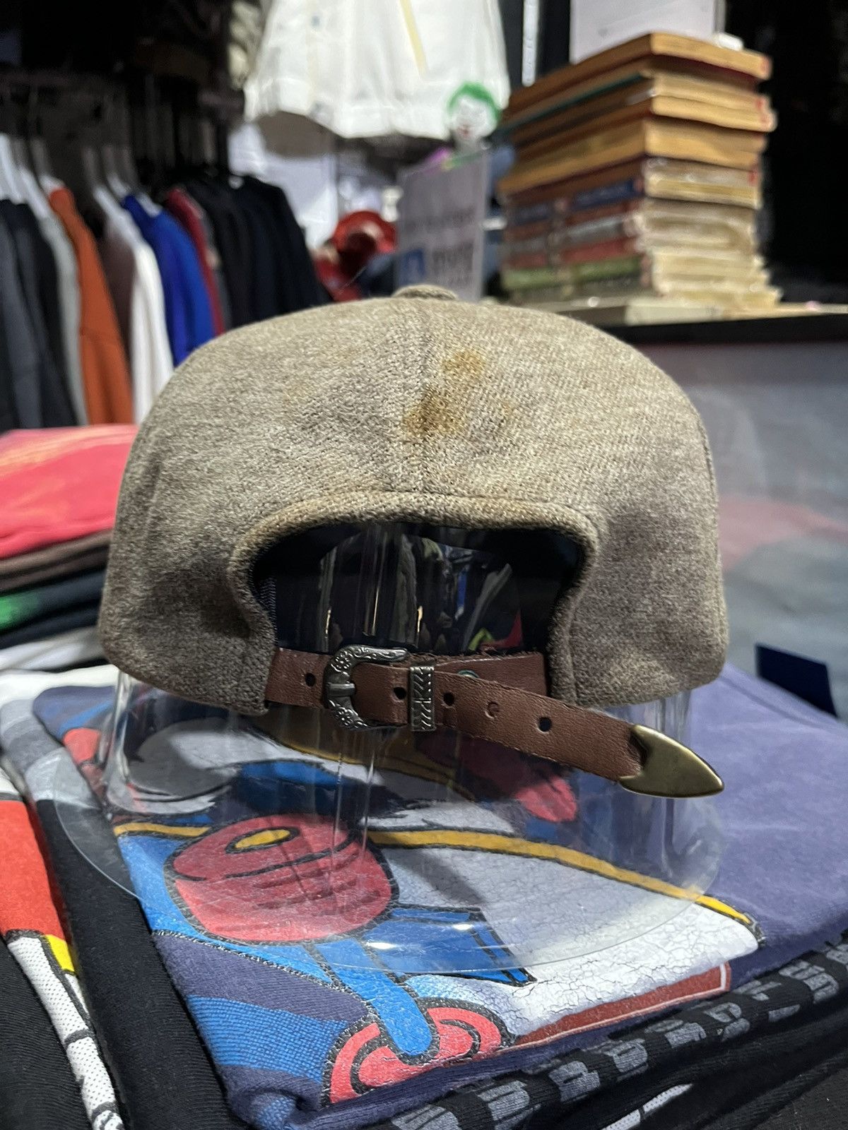 Vintage City Hunter Manga Promo Leather-strap Cap 90s Size ONE SIZE - 2 Thumbnail