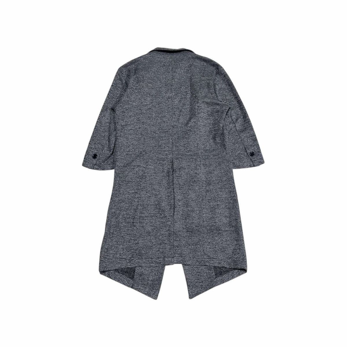 Hysteric Glamour × Japanese Brand × Tornado Mart 🔥Y2K Archived Tornado Mart Mesh Knit Long Cardigan Size US L / EU 52-54 / 3 - 5 Thumbnail