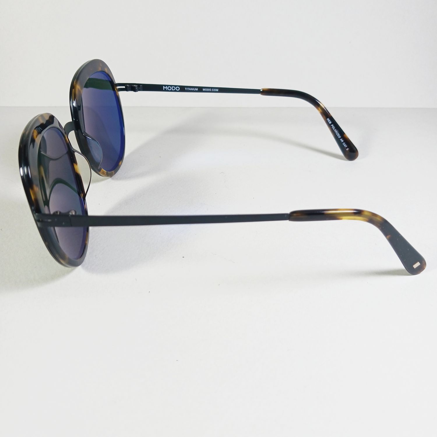 Other MODO 458 Titanium Tortoise Polarized Sunglasses Japan Size ONE SIZE - 6 Thumbnail