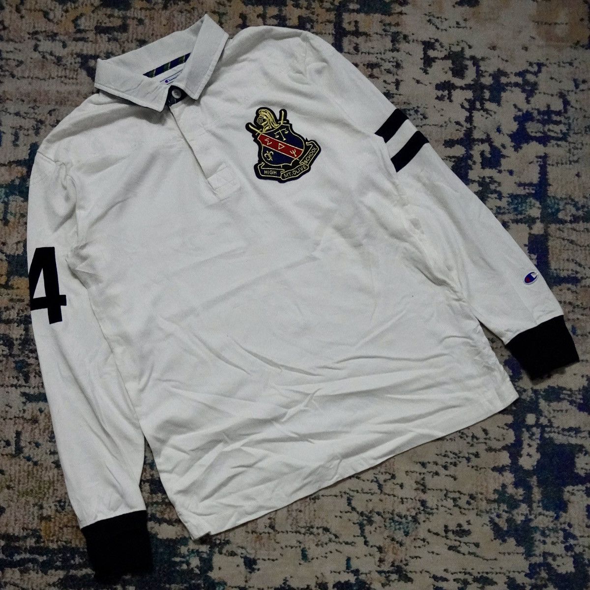 Champion Vintage champion polo rugby high school mt. Olive size XL Size US XL / EU 56 / 4 - 2 Thumbnail