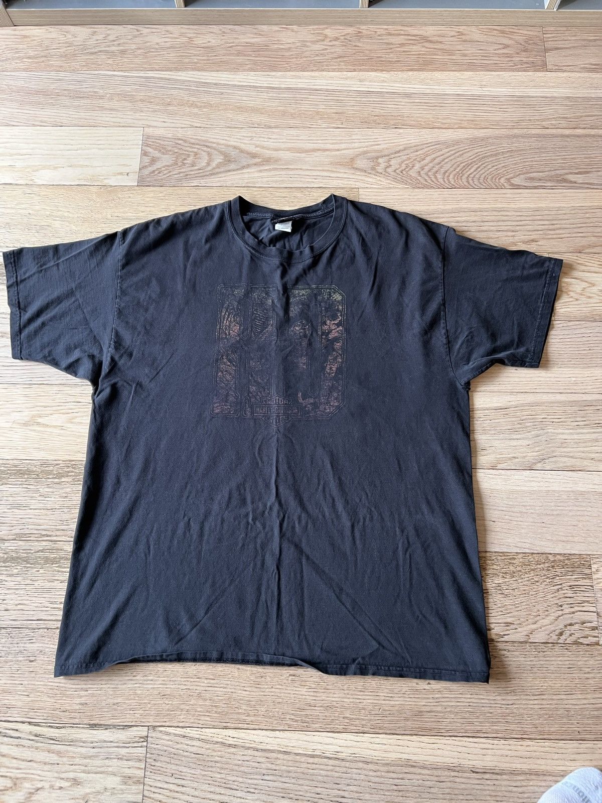 Harley Davidson × Vintage Vintage Harley Davidson Las Vegas Nevada faded T shirt Y2K Size US XXL / EU 58 / 5 - 3 Thumbnail
