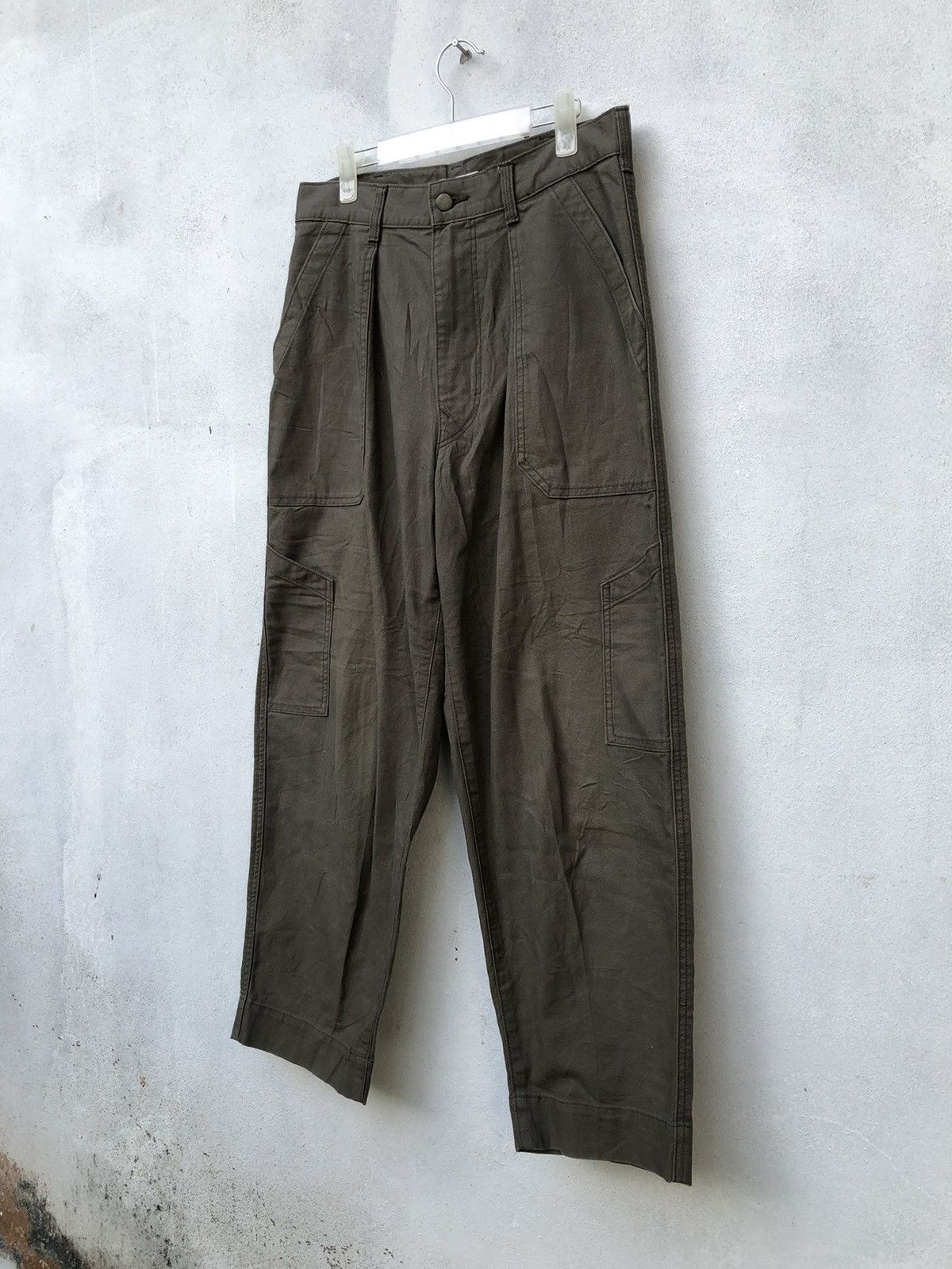 Undercover × Uniqlo Uniqlo U baggy baker pant 31x27 Size US 31 - 3 Thumbnail
