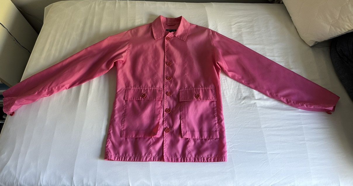 Helmut Lang SS 2000 Hot Pink Nylon Bondage Jacket Size US M / EU 48-50 / 2 - 5 Thumbnail