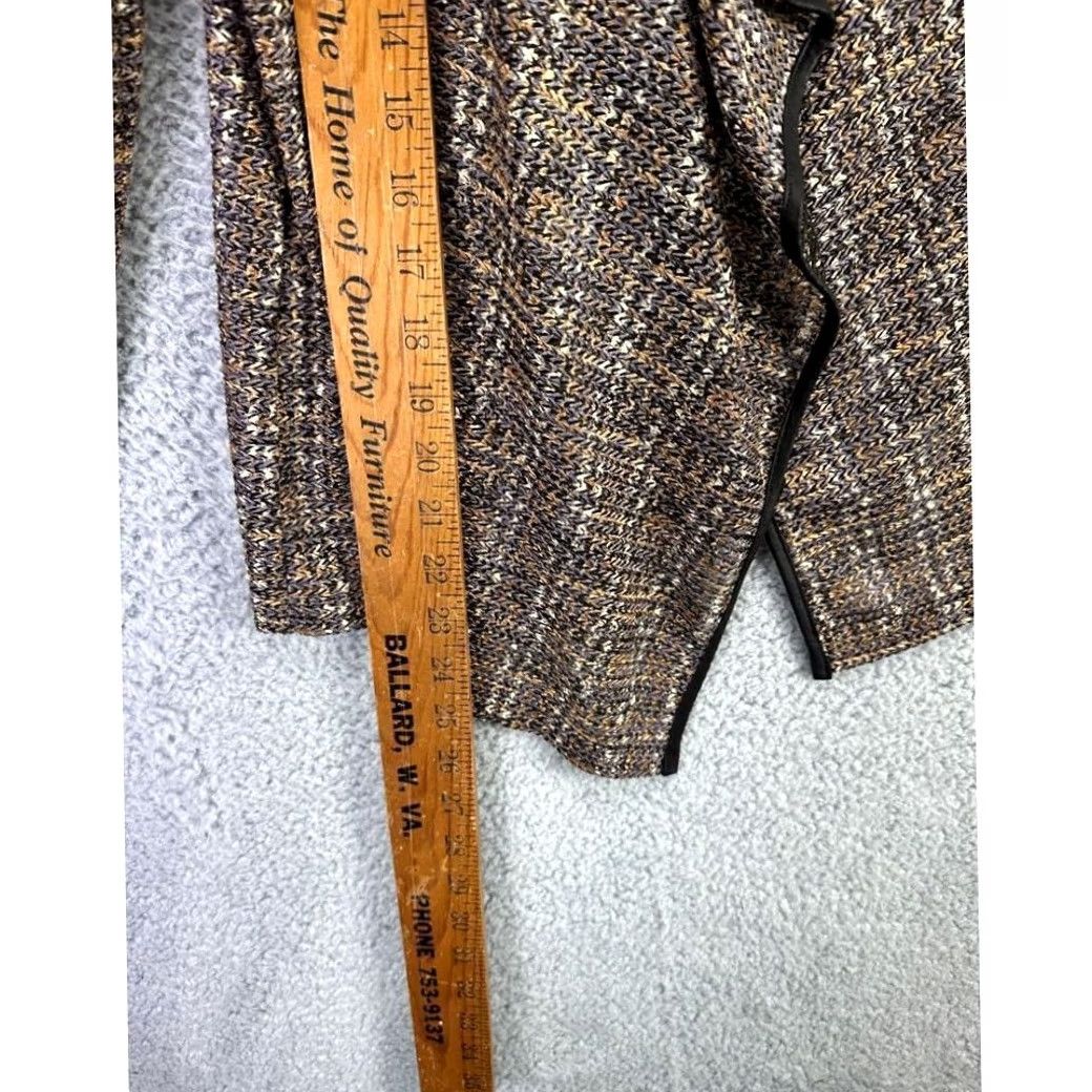 Vintage Alberto Makali Blazer Womens Small Brown Cardigan Plaid Office Casual Ladies Size S / US 4 / IT 40 - 8 Thumbnail