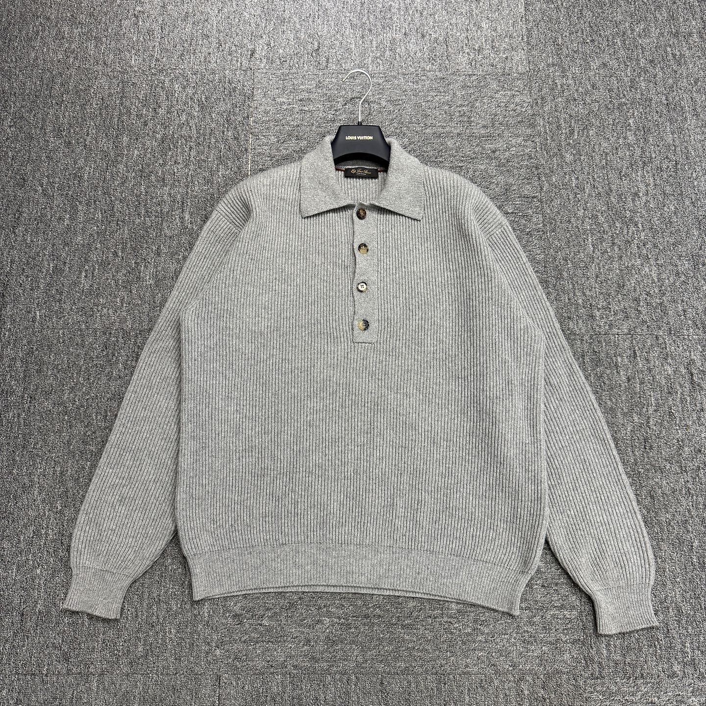 Loro Piana Loro Piana Cashmere Knit Polo Size 52 Size US L / EU 52-54 / 3 - 1 Thumbnail