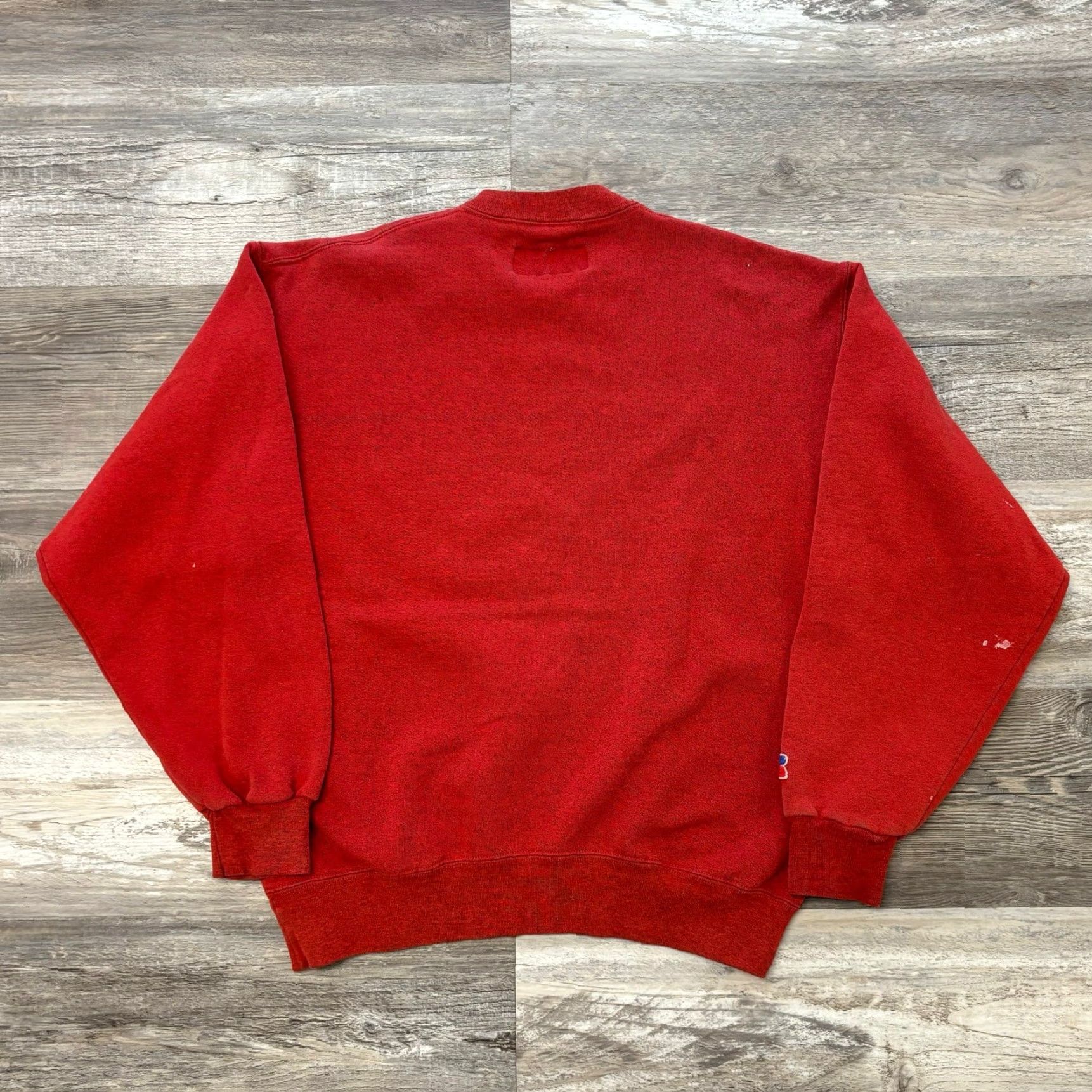 Russell Athletic VINTAGE Russell Athletic Red Mens L Sweatshirt Crewneck USA Size US L / EU 52-54 / 3 - 3 Thumbnail