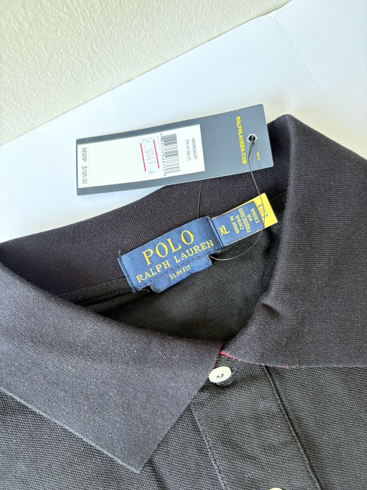Polo Ralph Lauren Black Chicago Polo Ralph Lauren Shirt XL Size US XL / EU 56 / 4 - 4 Thumbnail
