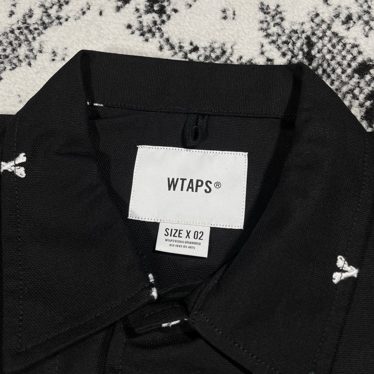 Wtaps WTAPS JUNGLE LS 01 CROSSBONE EMBROIDERY JACKET 2022 Size US M / EU 48-50 / 2 - 3 Thumbnail
