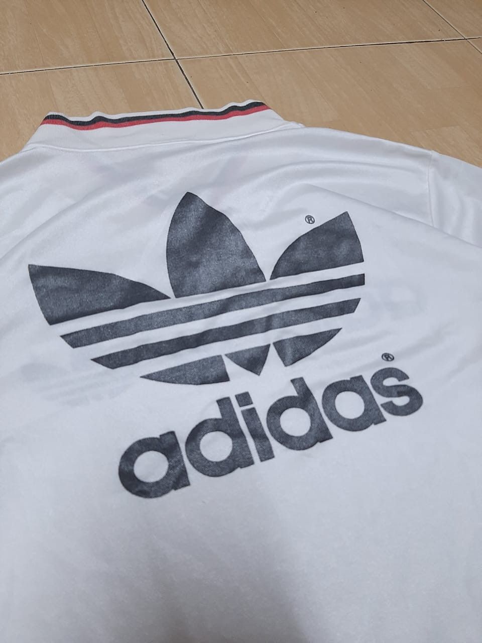 Adidas × Kanye West Vintage 90s Adidas Trefoil Jersey Size US L / EU 52-54 / 3 - 4 Thumbnail