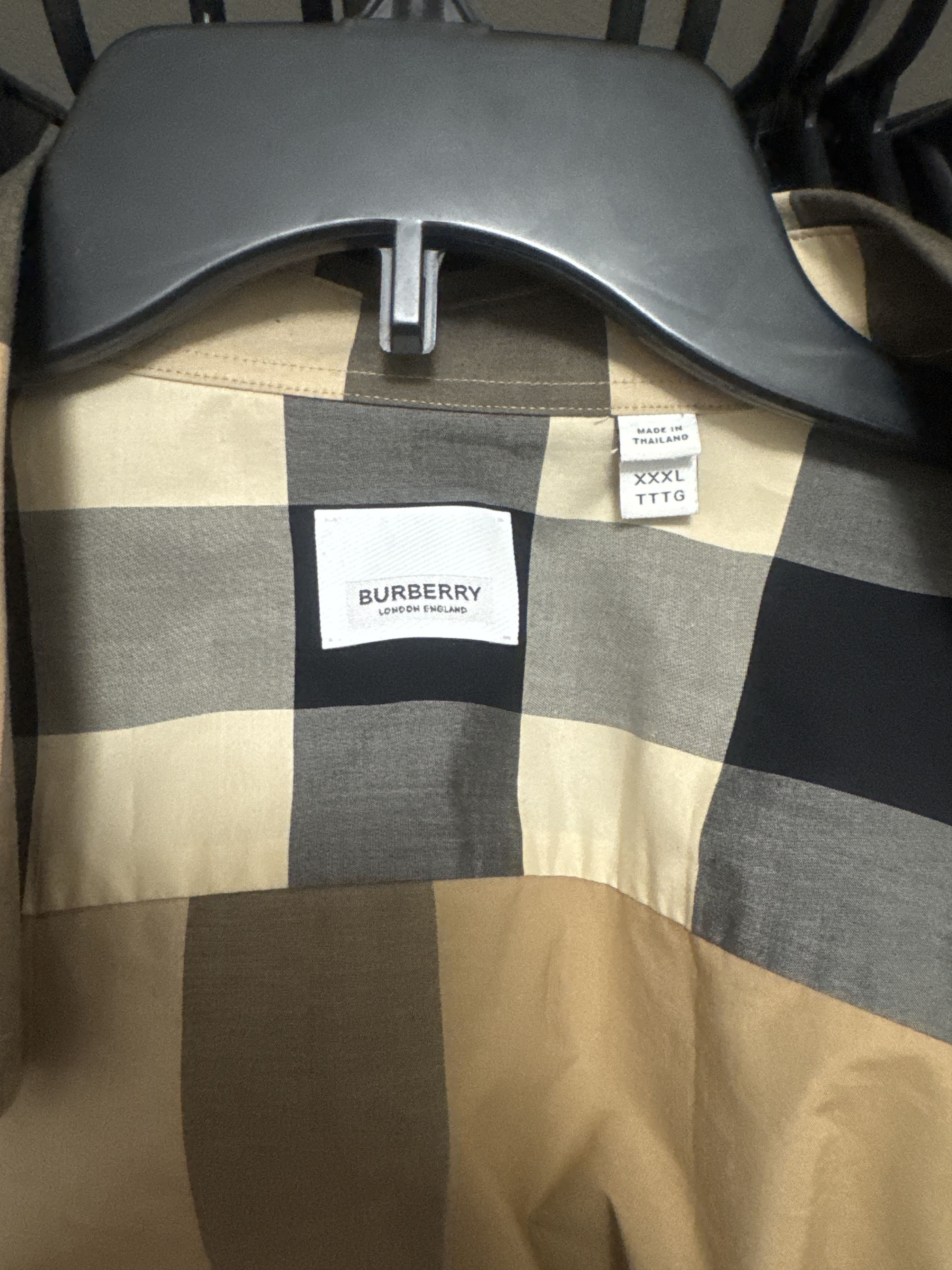 Burberry Slim Fit Check Shirt