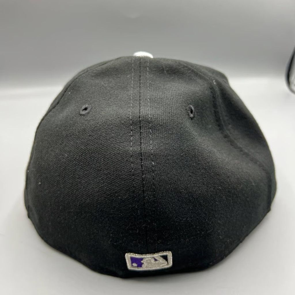 New Era Colorado Rockies Hat Men 7 1/2 59Fifty New Era MLB Fitted Size ONE SIZE - 7 Thumbnail