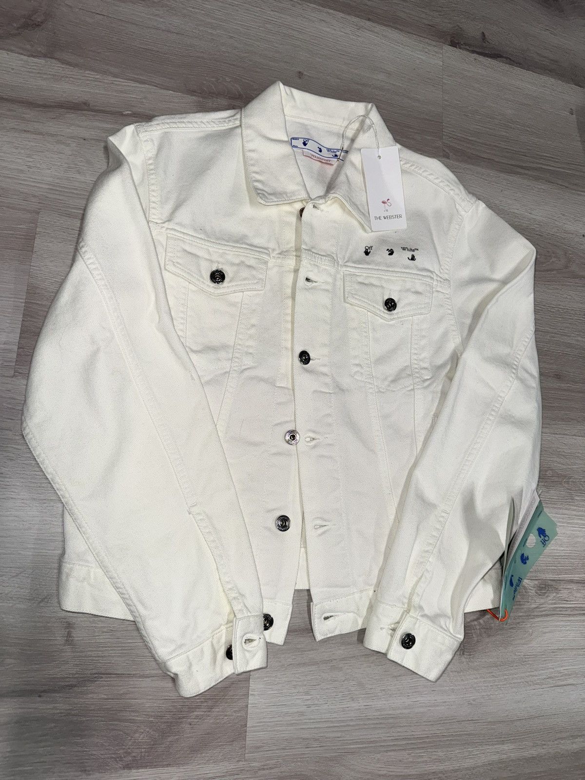 Off-White Off White Denim Jacket Size US S / EU 44-46 / 1 - 1 Thumbnail