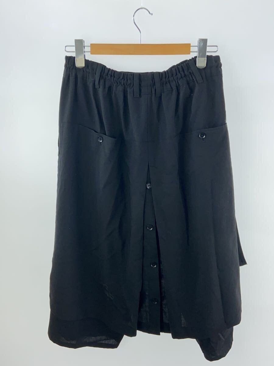 Yohji Yamamoto Ground Y Wool/Polyester Gabardine WRAP PANTS Size US 29 - 2 Thumbnail