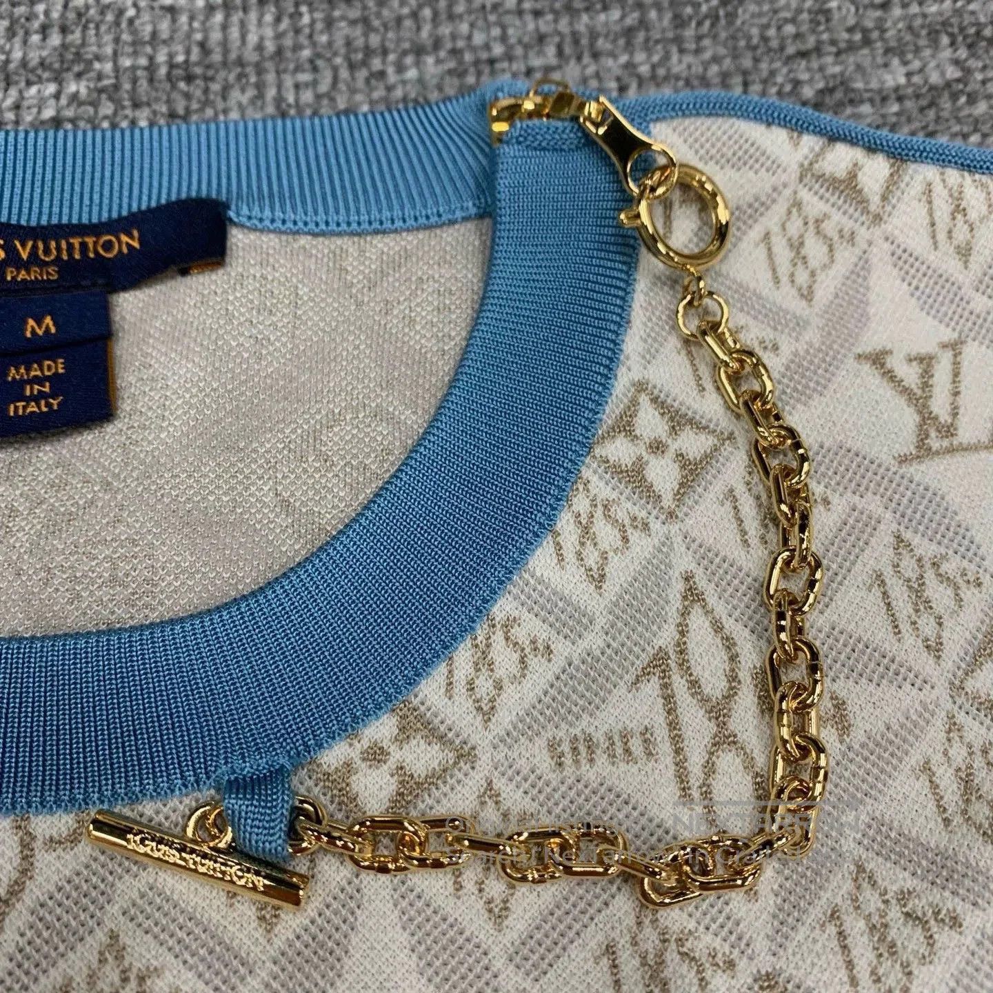 Louis Vuitton louis vuitton 1854 printed silk short sleeve. Size M / US 6-8 / IT 42-44 - 8 Thumbnail