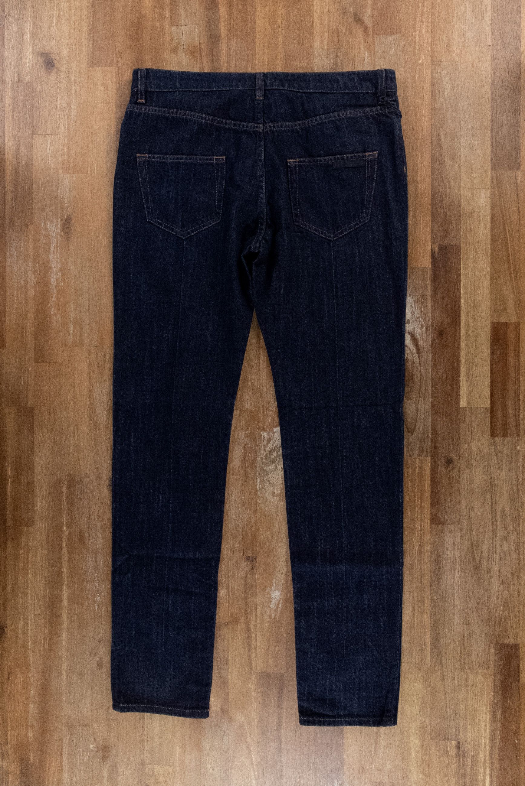 Prada PRADA navy blue slim fit jeans 27 (for 32 inch waist) NWT Size 27" / US 4 / IT 40 - 7 Thumbnail