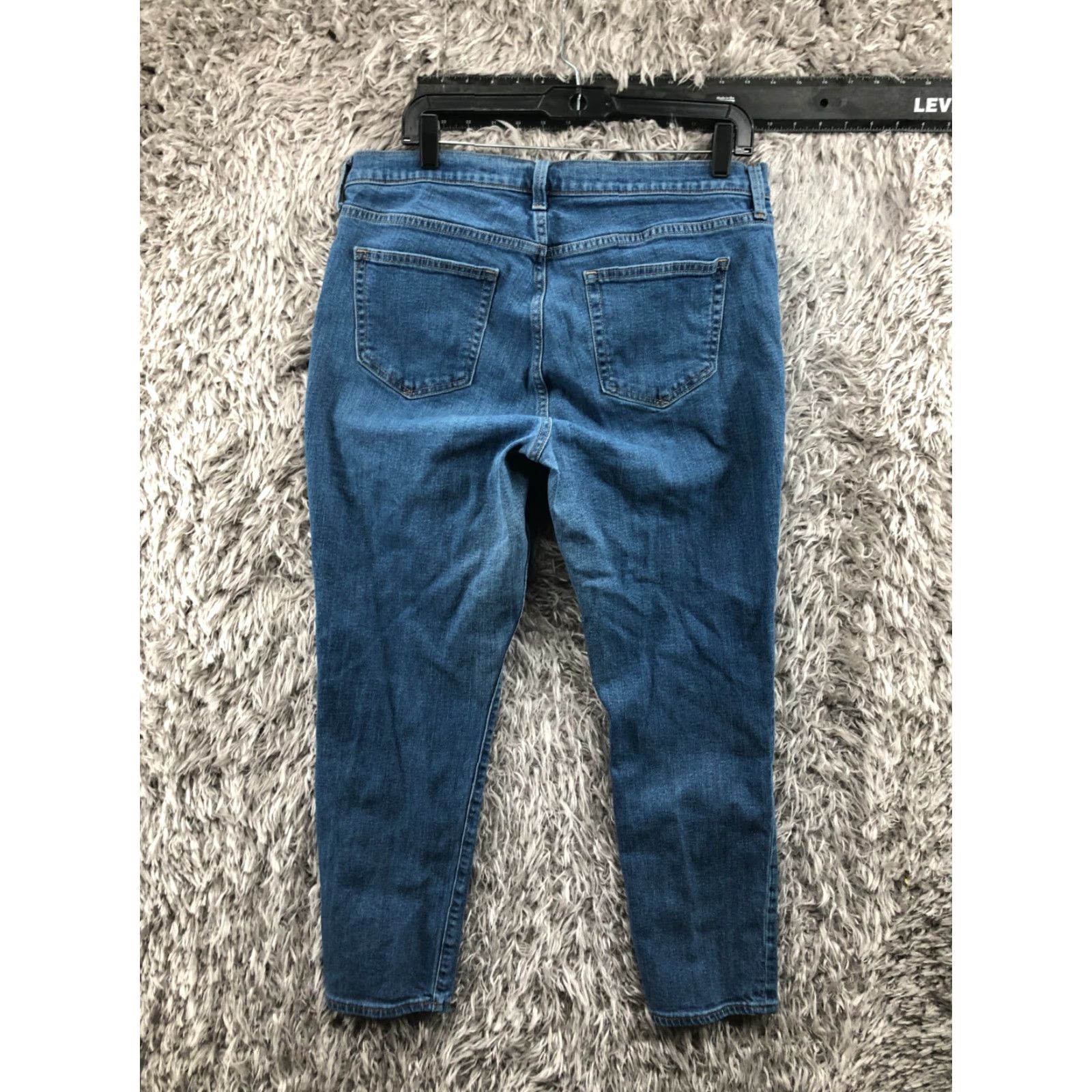 Gap Gap Jeans Skinny Size 32 Womens Medium Wash Blue - 1969 Regular Denim 5-Pocket Style Tapered? Size 24" / US 00 / IT 34 - 5 Thumbnail