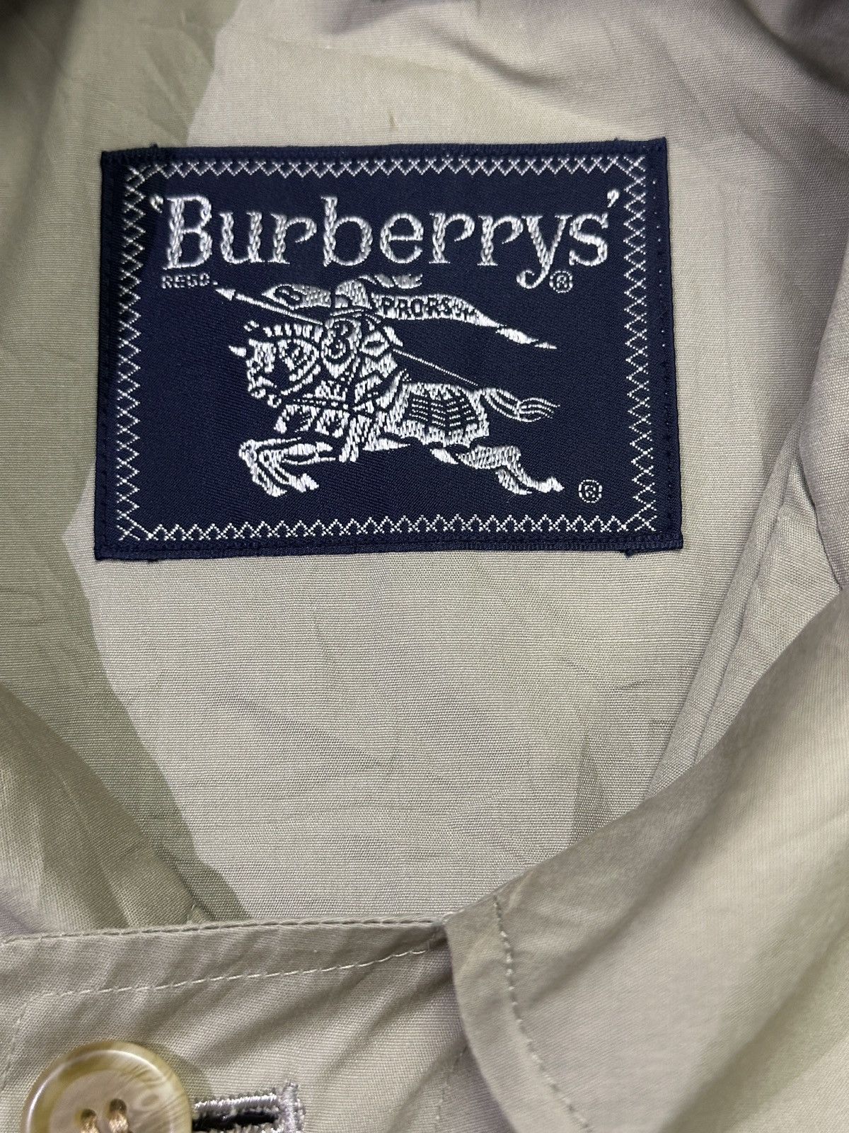 Burberry Vintage Burberry Trench 💥 Size US L / EU 52-54 / 3 - 3 Thumbnail