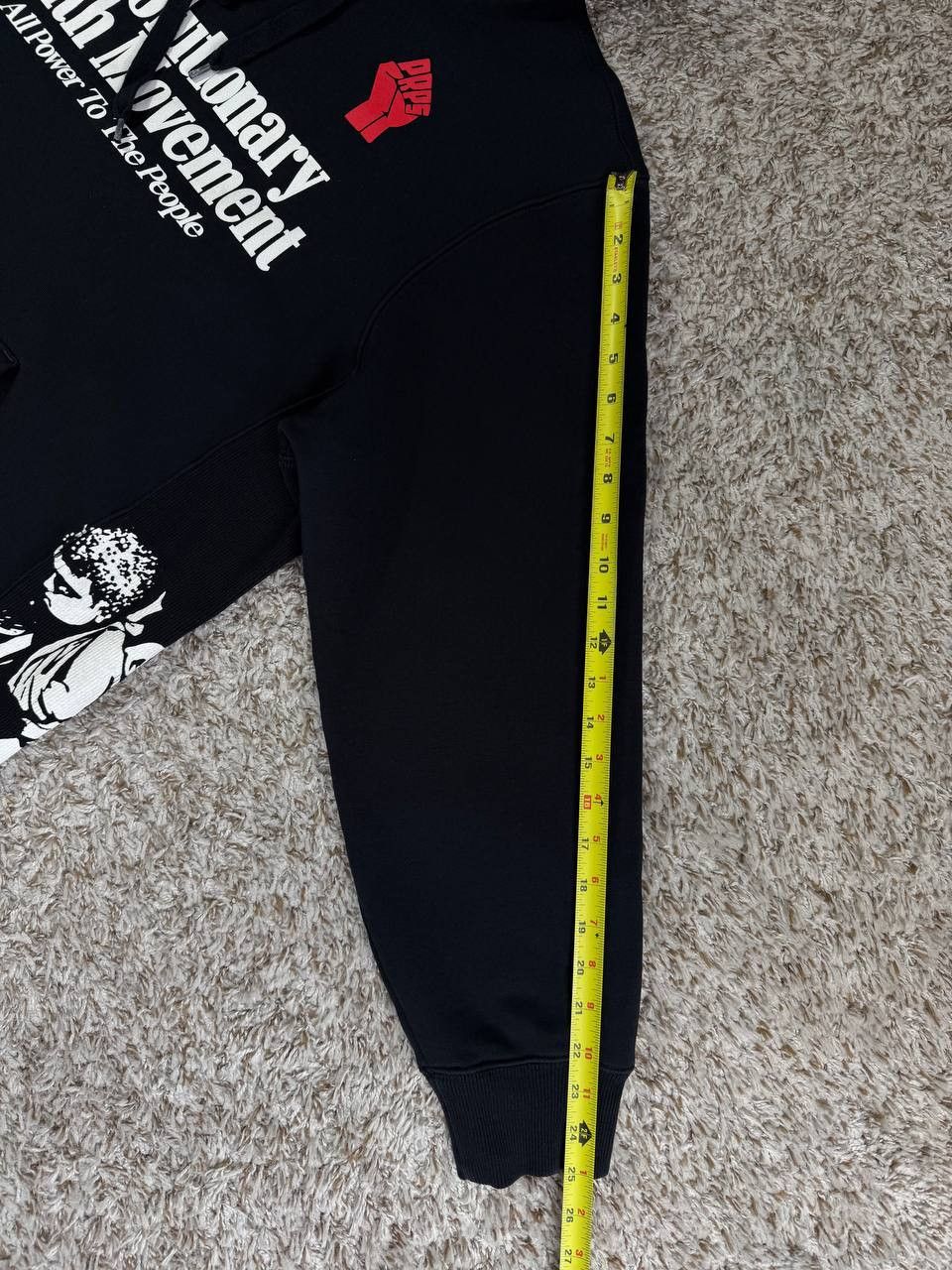 Prps PRPS Revolutionary Youth Movement Hoodie Black Size US XL / EU 56 / 4 - 8 Thumbnail