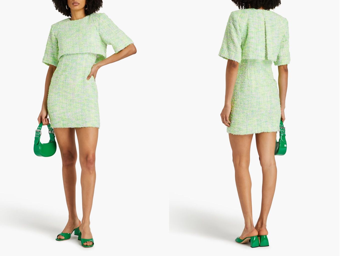 Sandro Tweed mini dress Size S / US 4 / IT 40 - 2 Thumbnail