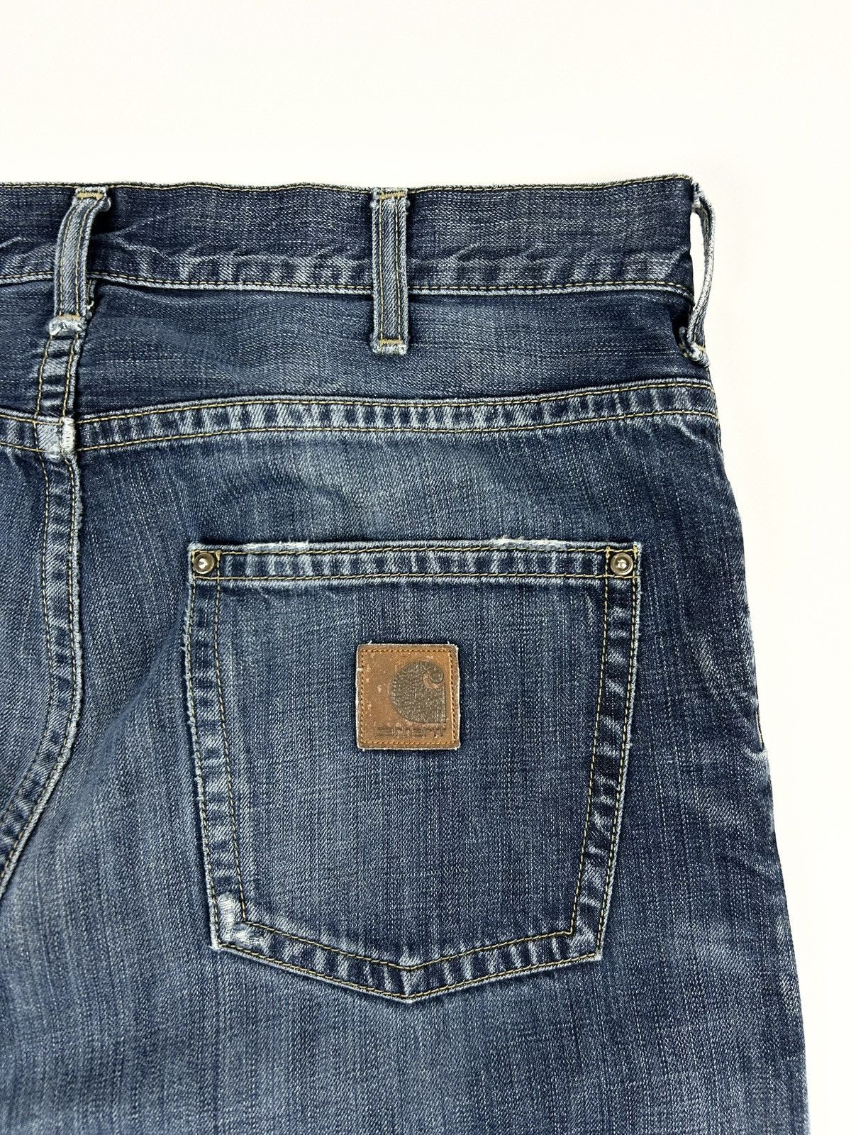 Carhartt Vintage Carhartt Jeans Y2k Blue Denim Pants Size L Size US 34 / EU 50 - 9 Thumbnail