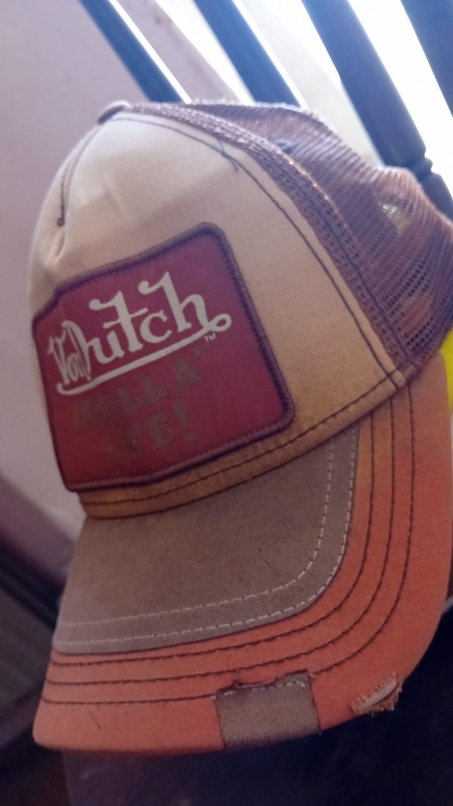 Von Dutch Von Dutch Is Still A' live Canvas Patch Trucker Hat Size ONE SIZE - 9 Thumbnail