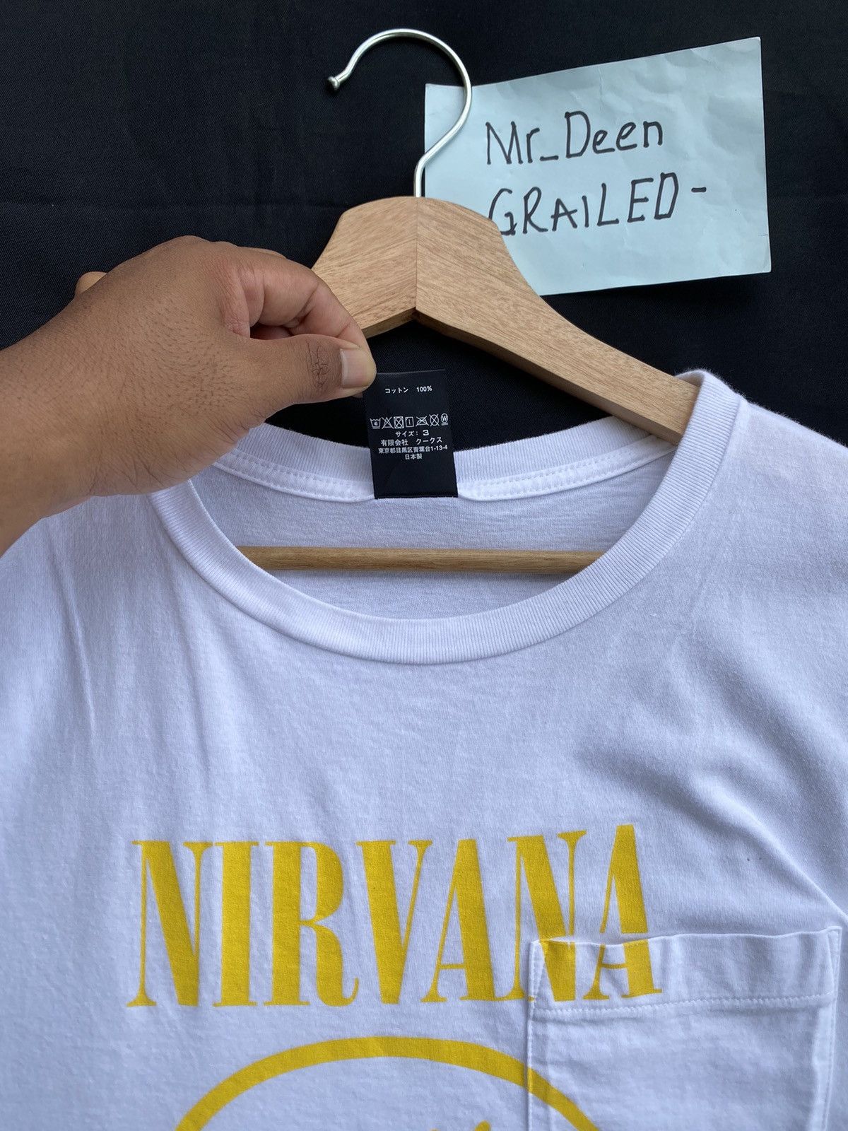 Number (N)ine Rare Number Nine x Nirvana Yellow Smiley Tshirt Size US M / EU 48-50 / 2 - 10 Thumbnail