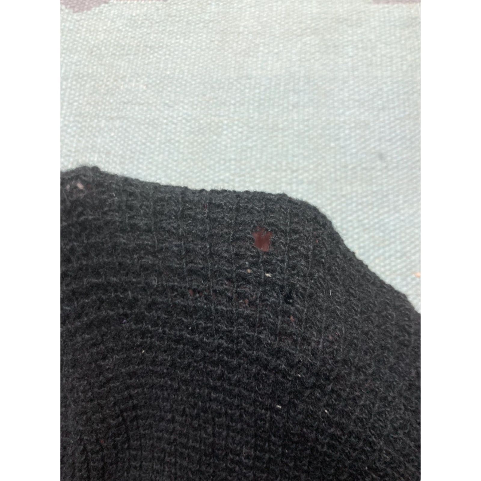 Vintage VINTAGE pullover sweater Shetland wool black Waldorf Medium 50s 60s Size US M / EU 48-50 / 2 - 6 Thumbnail