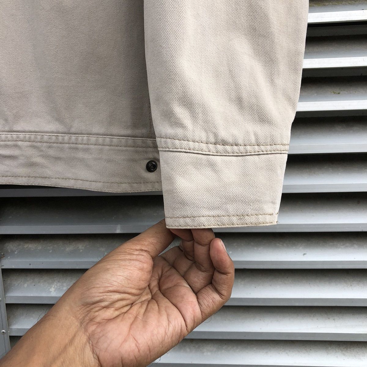 Vintage Vintage Jawin Denim Work Jacket Size US L / EU 52-54 / 3 - 13 Thumbnail