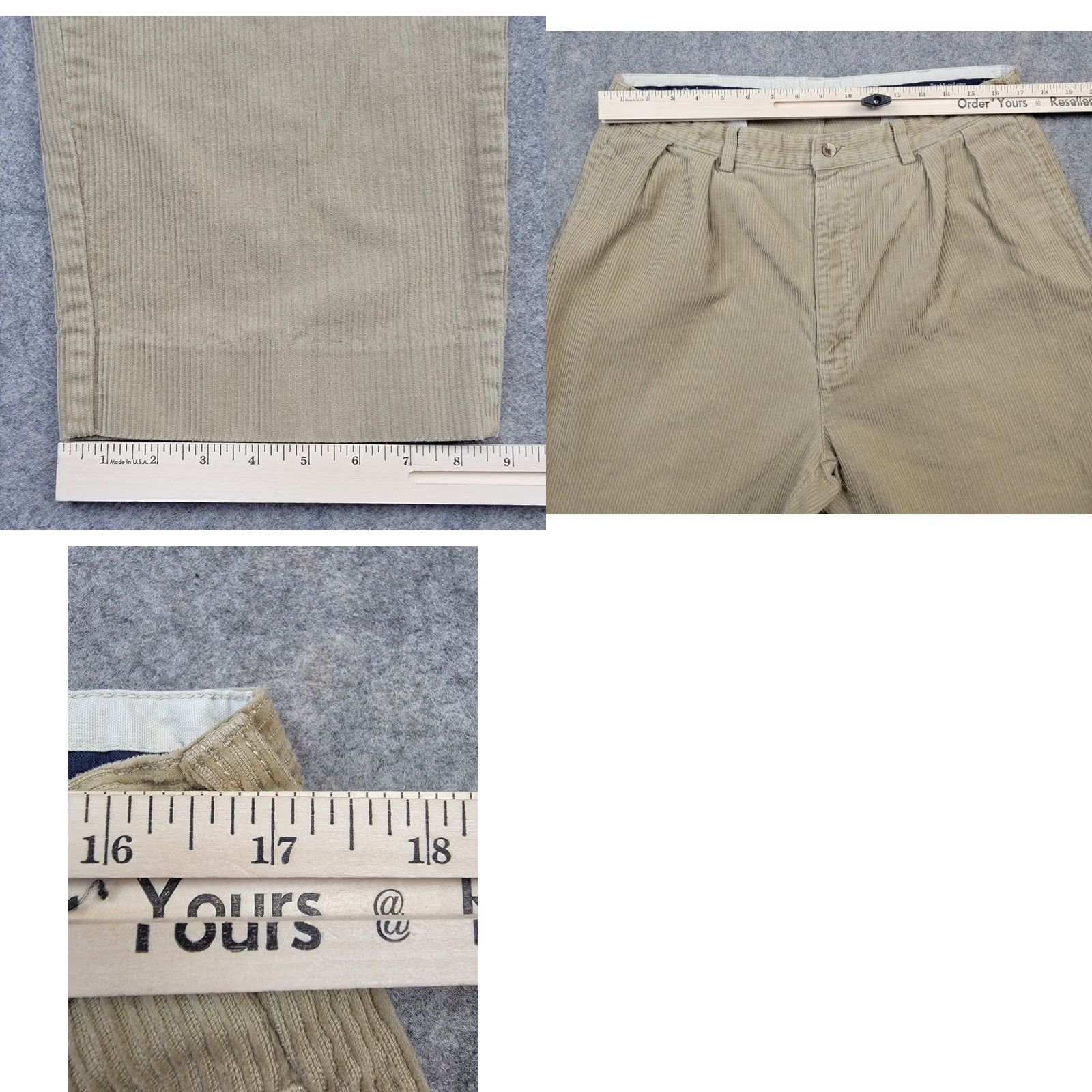 Polo Ralph Lauren Polo Ralph Lauren Andrew Pant Corduroy Pants Mens 36x26 Brown Polo Ralph Lauren Andrew Pant Corduroy Pants Brown Mens 36x26 Vintage No Size US M / EU 48-50 / 2 - 10 Thumbnail