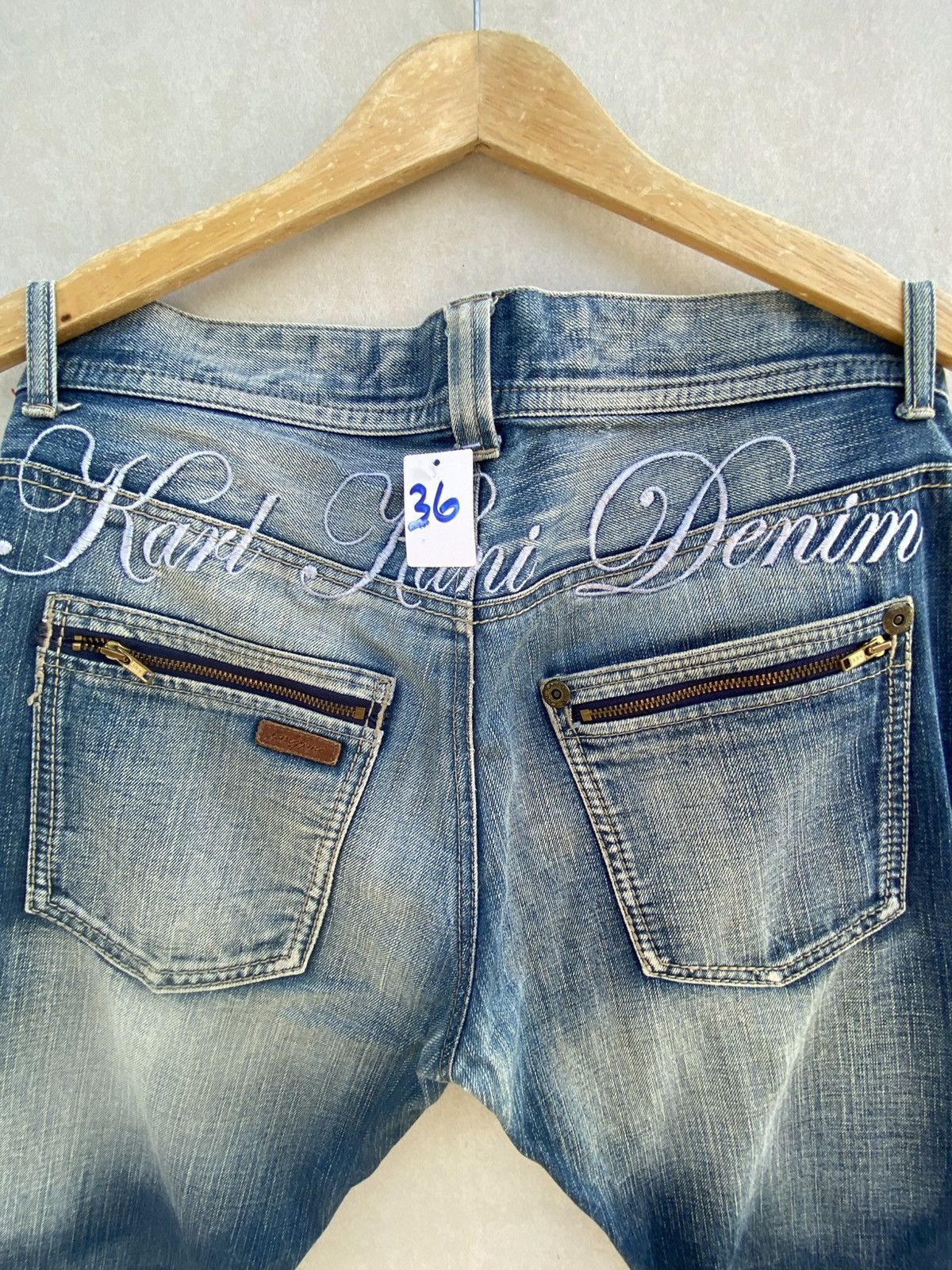 Karl Kani vintage KARL KANI jeans, blue, W 36 TB 01 Size US 36 / EU 52 - 12 Thumbnail