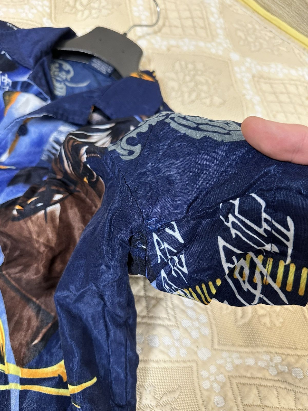 Anime 🔥 90s Anime Button Up Shirt Vintage Berserk Naruto Dragon Size US S / EU 44-46 / 1 - 4 Thumbnail