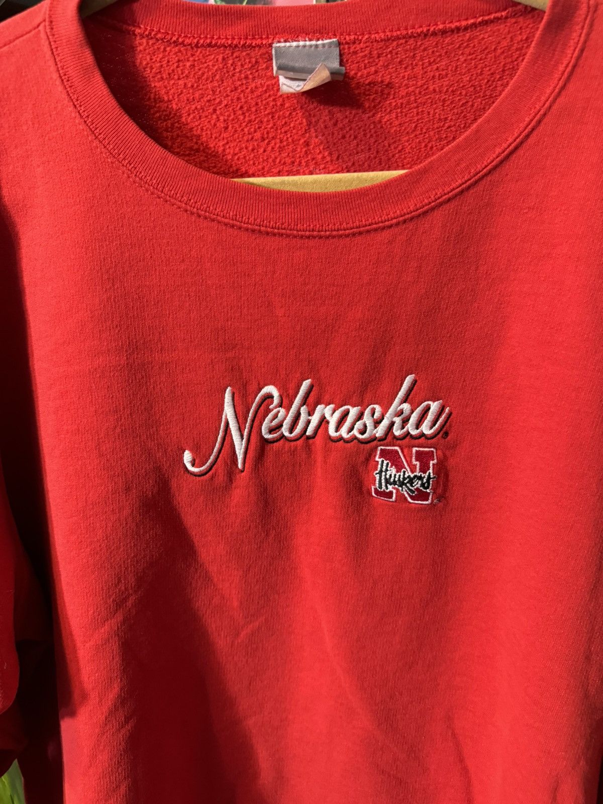 Starter × Vintage Vintage Nebraska Starter Sweatshirt Size XXL / US 16-18 / IT 52-54 - 5 Thumbnail